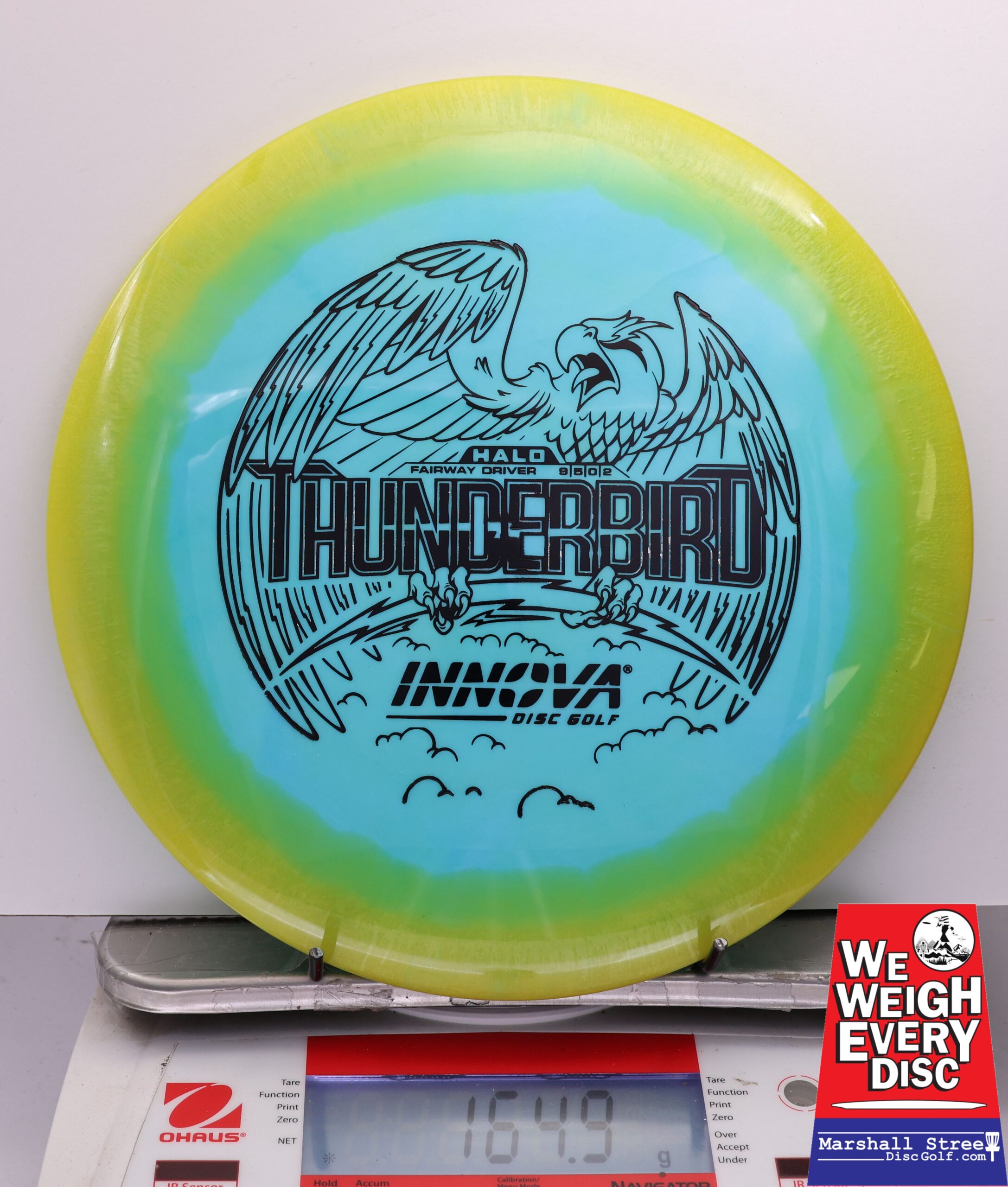 446220 Halo Star Thunderbird - #981 Yellow-LtBlue, 165