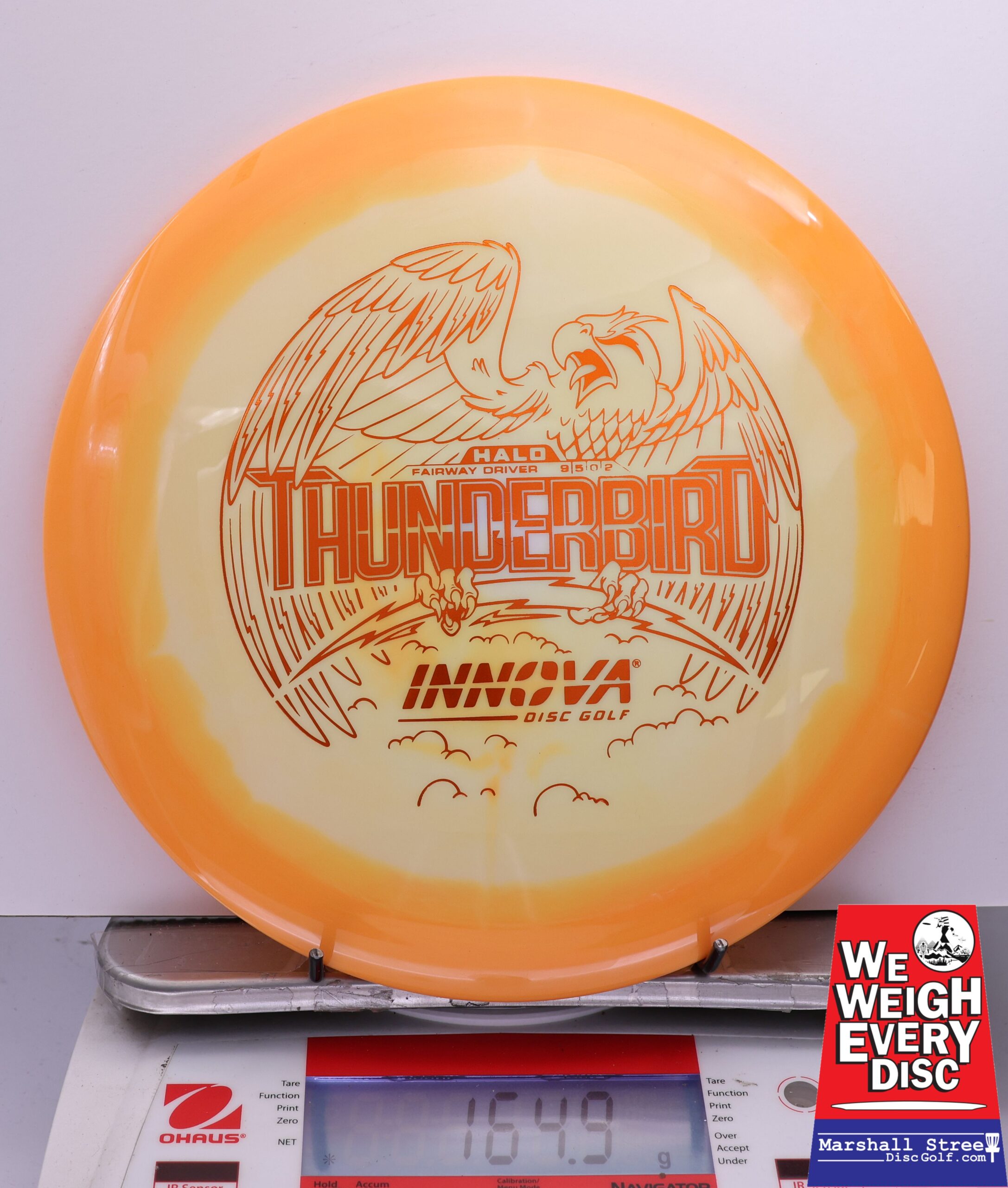 446221 Halo Star Thunderbird - #982 Orange-White, 165