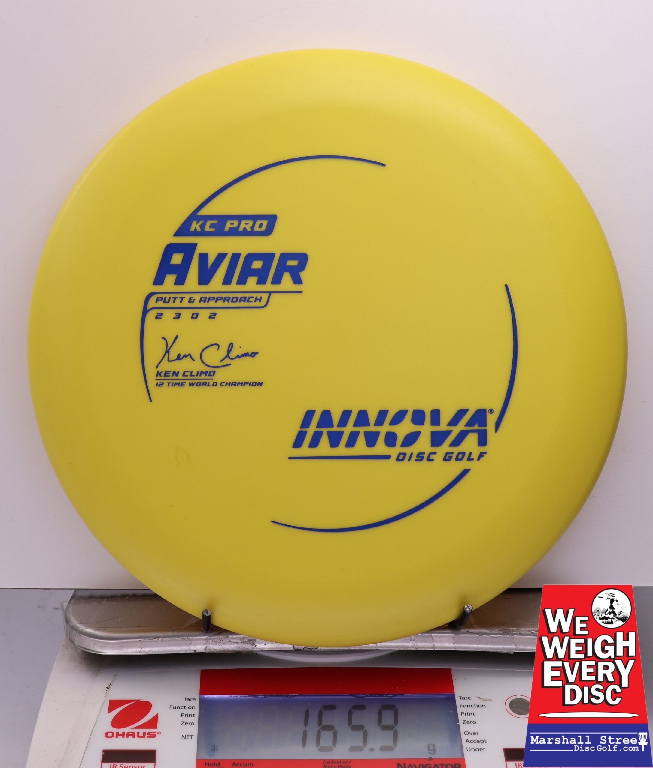 446437 KC Pro Aviar, Ken Climo 12X - #978 Yellow, 166