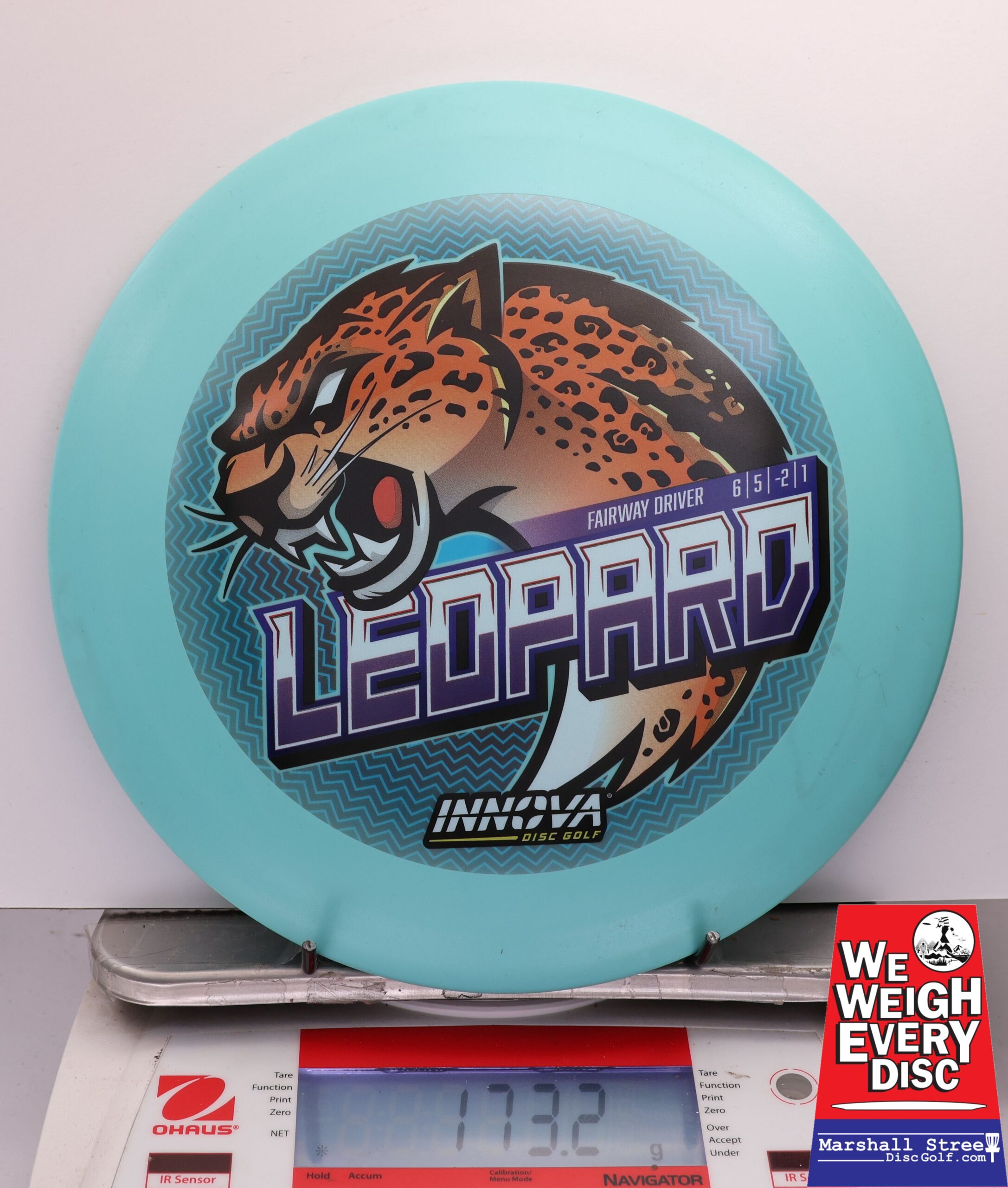 446587 DX Leopard - #978 Aqua, 173