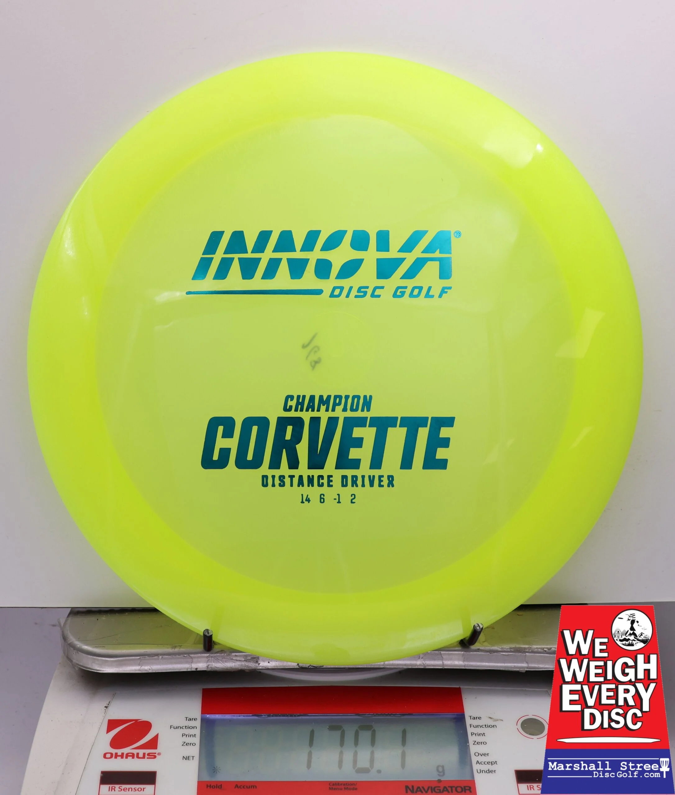 446625 Champion Corvette - #976 Yellow, 170