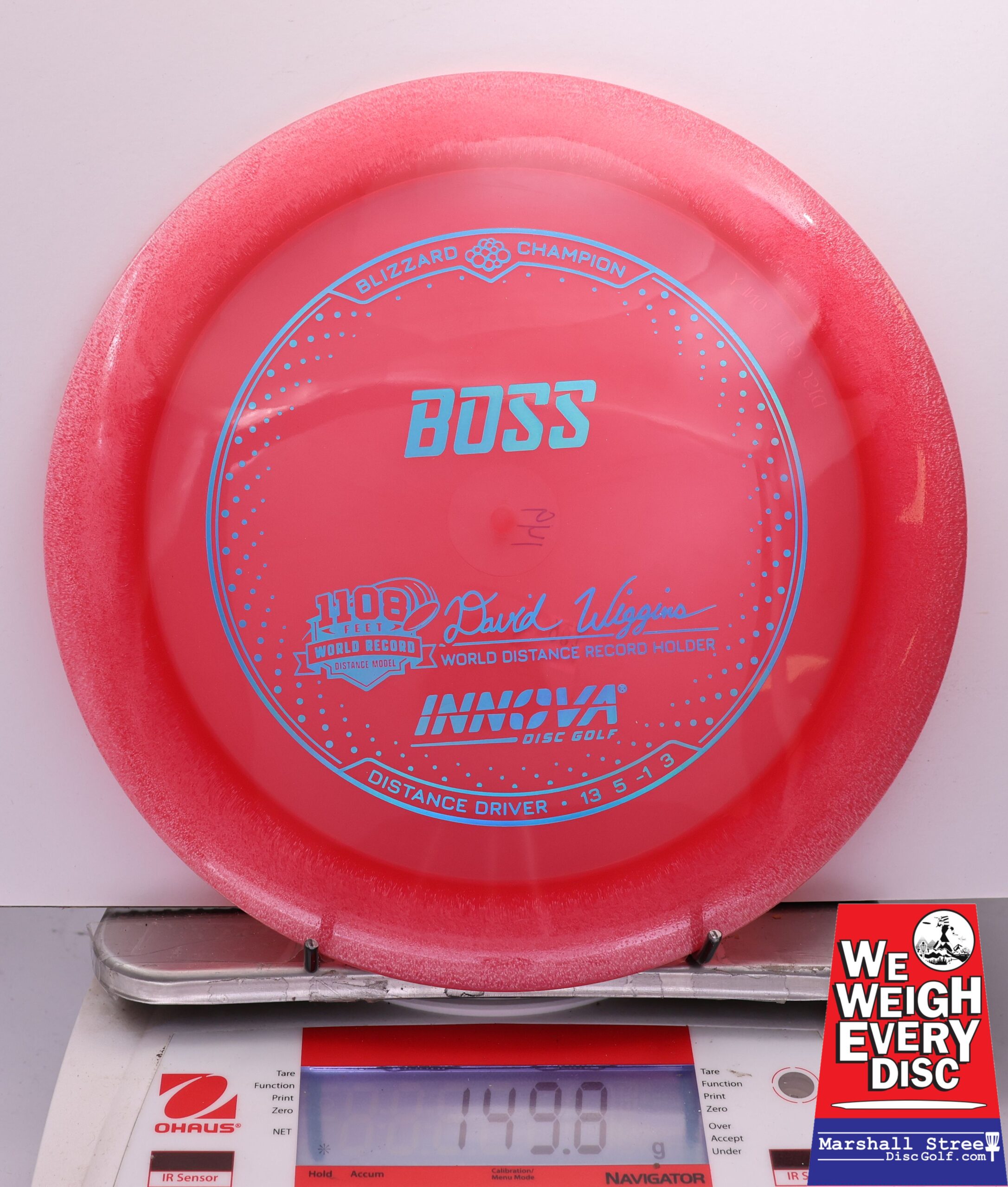 446663 Blizzard Boss, Wiggins 1108 - #981 Red, 150