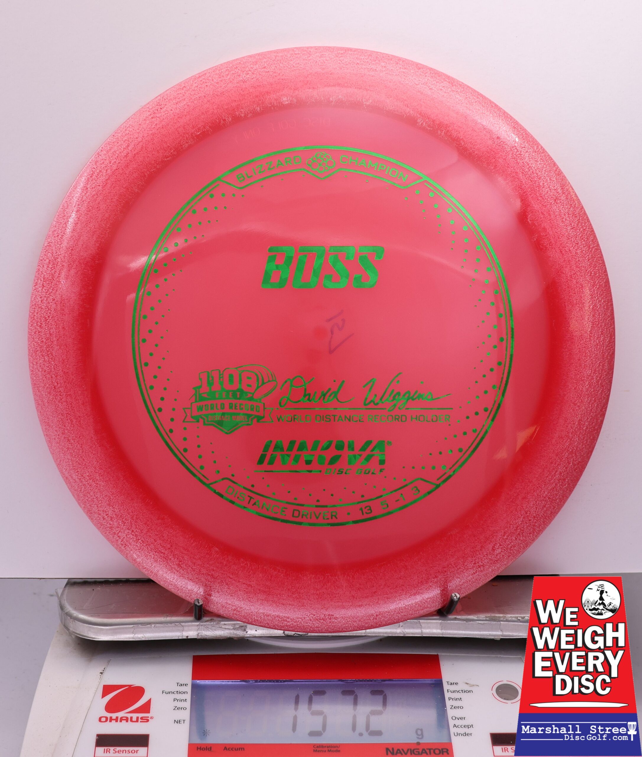 446664 Blizzard Boss, Wiggins 1108 - #982 Red, 157
