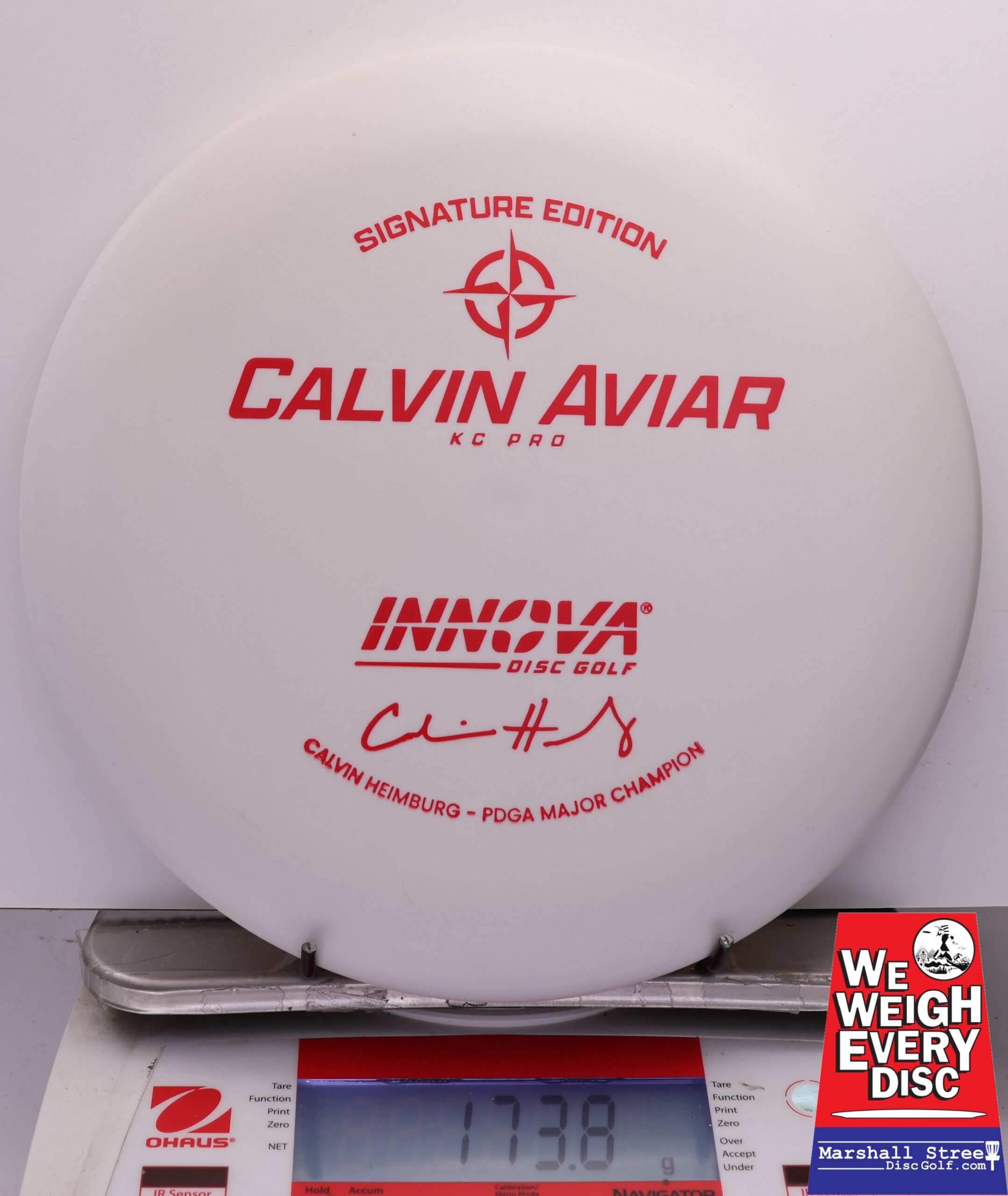446750 KC Pro Aviar, Calvin Heimburg Signature Edition - #49 White, 174