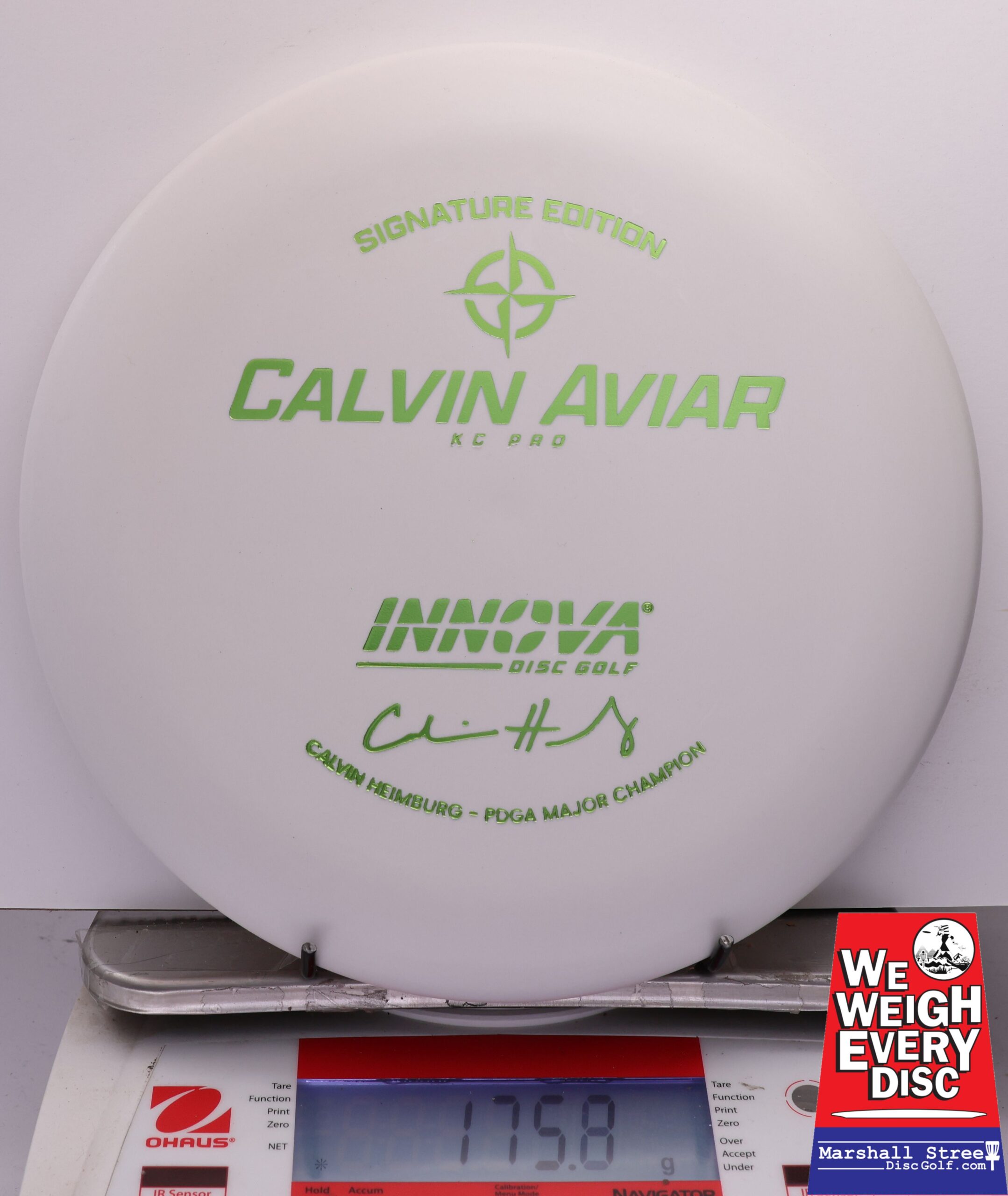 446758 KC Pro Aviar, Calvin Heimburg Signature Edition - #57 White, 176