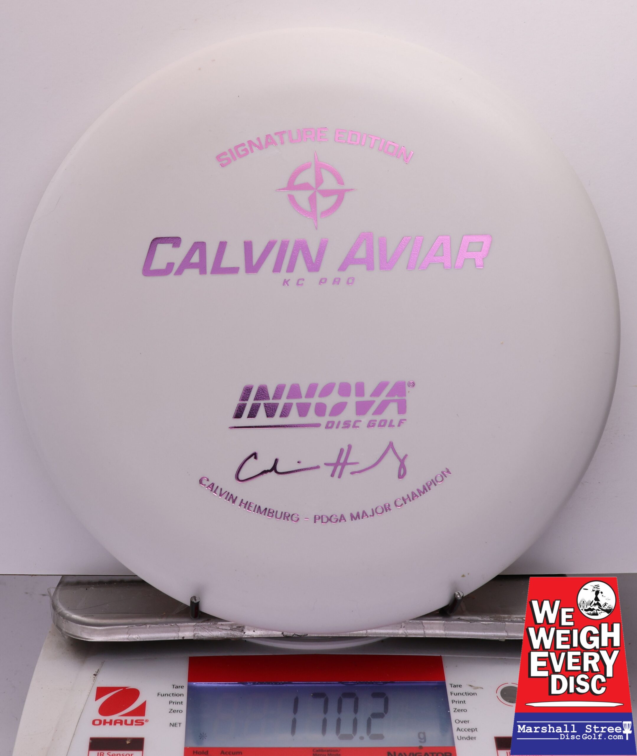 446777 KC Pro Aviar, Calvin Heimburg Signature Edition - #76 White, 170