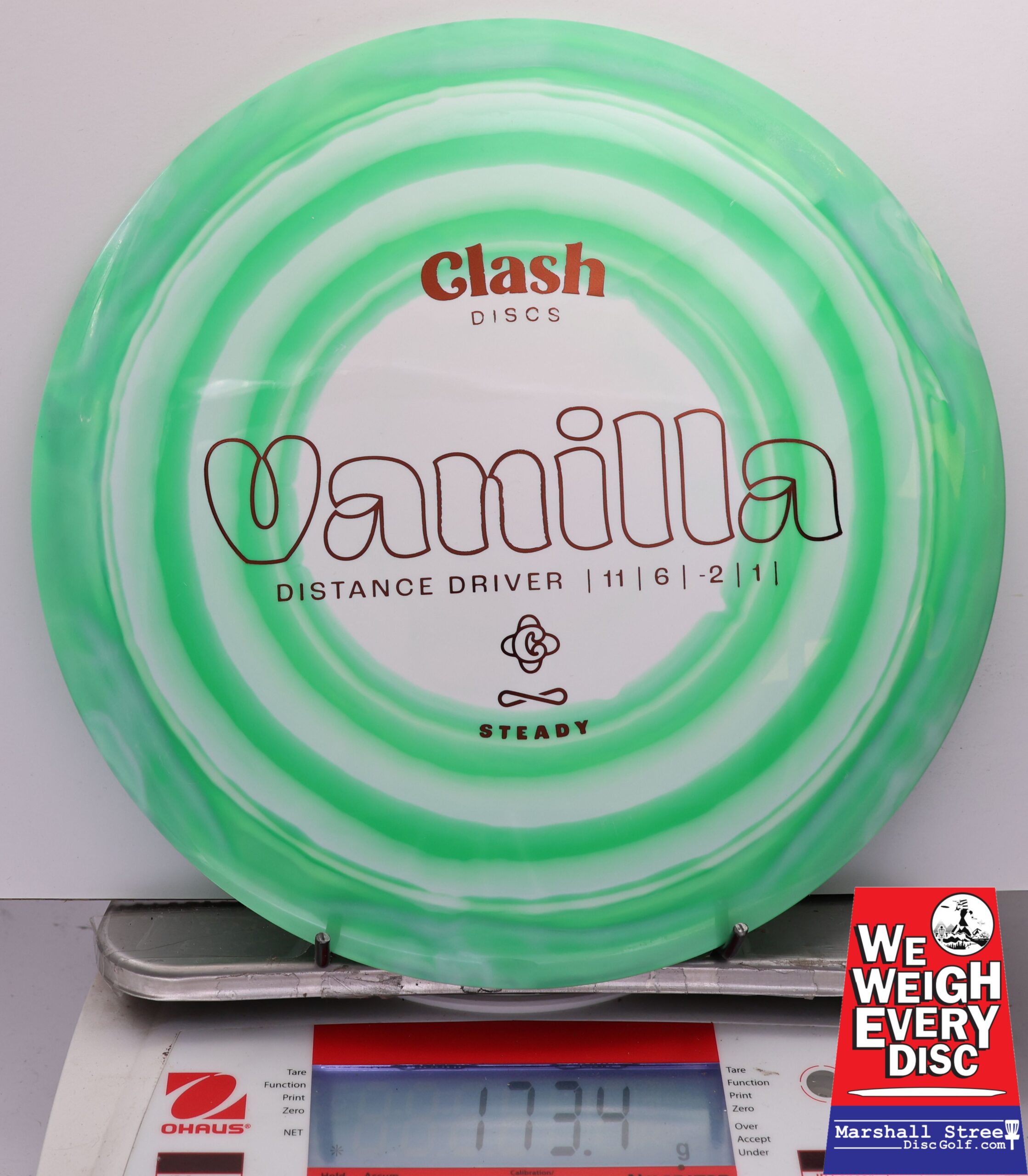 446921 Steady Ring Vanilla - #428 GreenWhite, 173