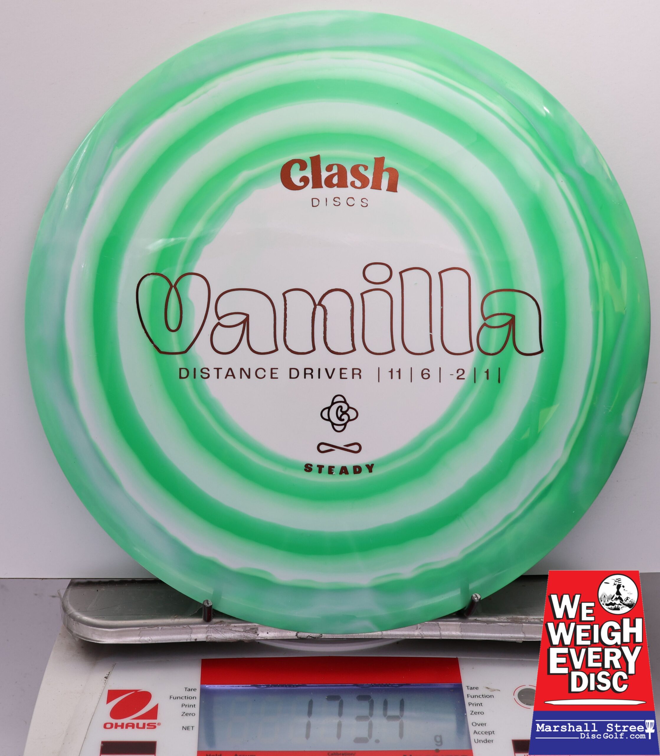 446922 Steady Ring Vanilla - #429 GreenWhite, 173