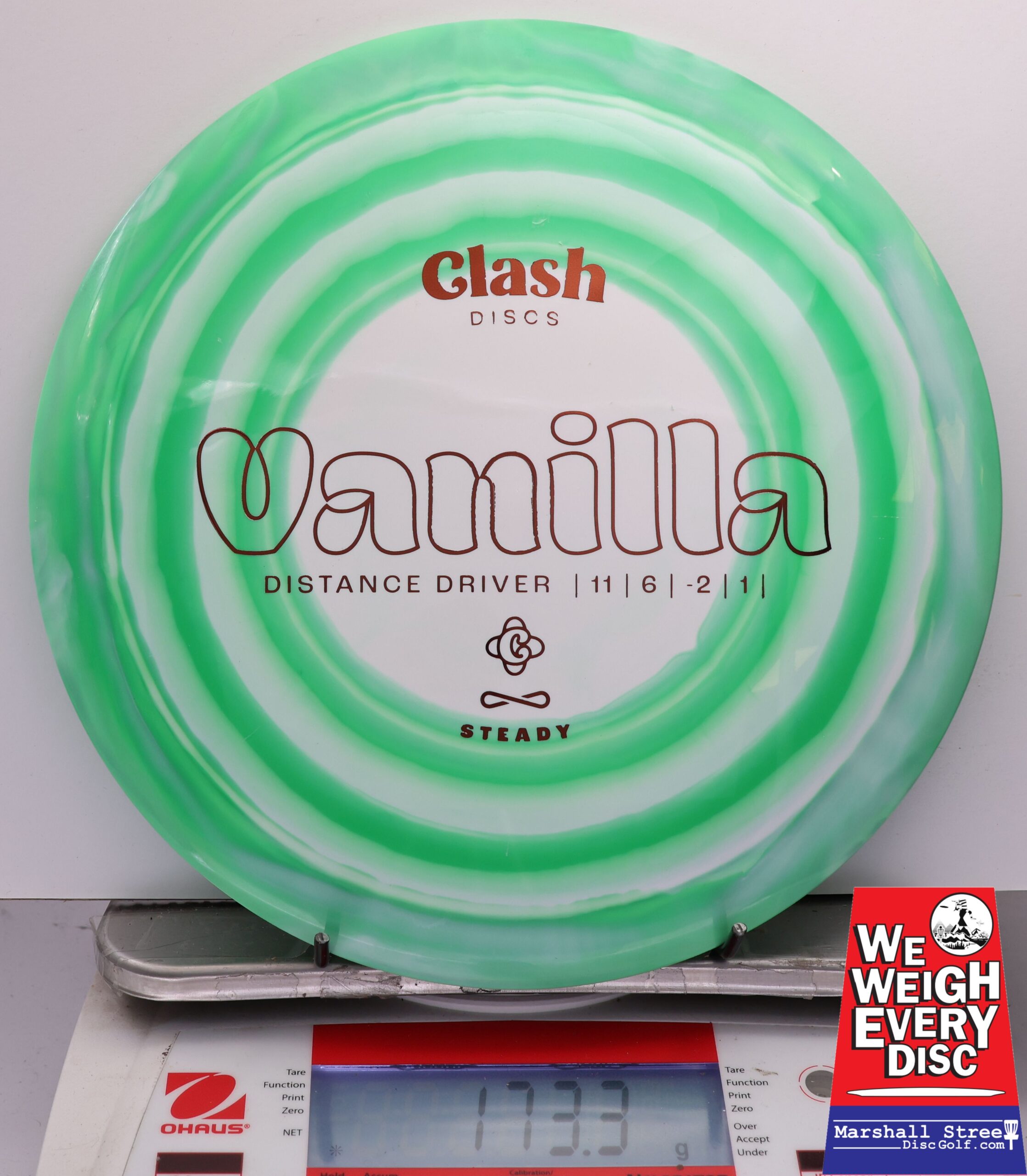 446923 Steady Ring Vanilla - #430 GreenWhite, 173
