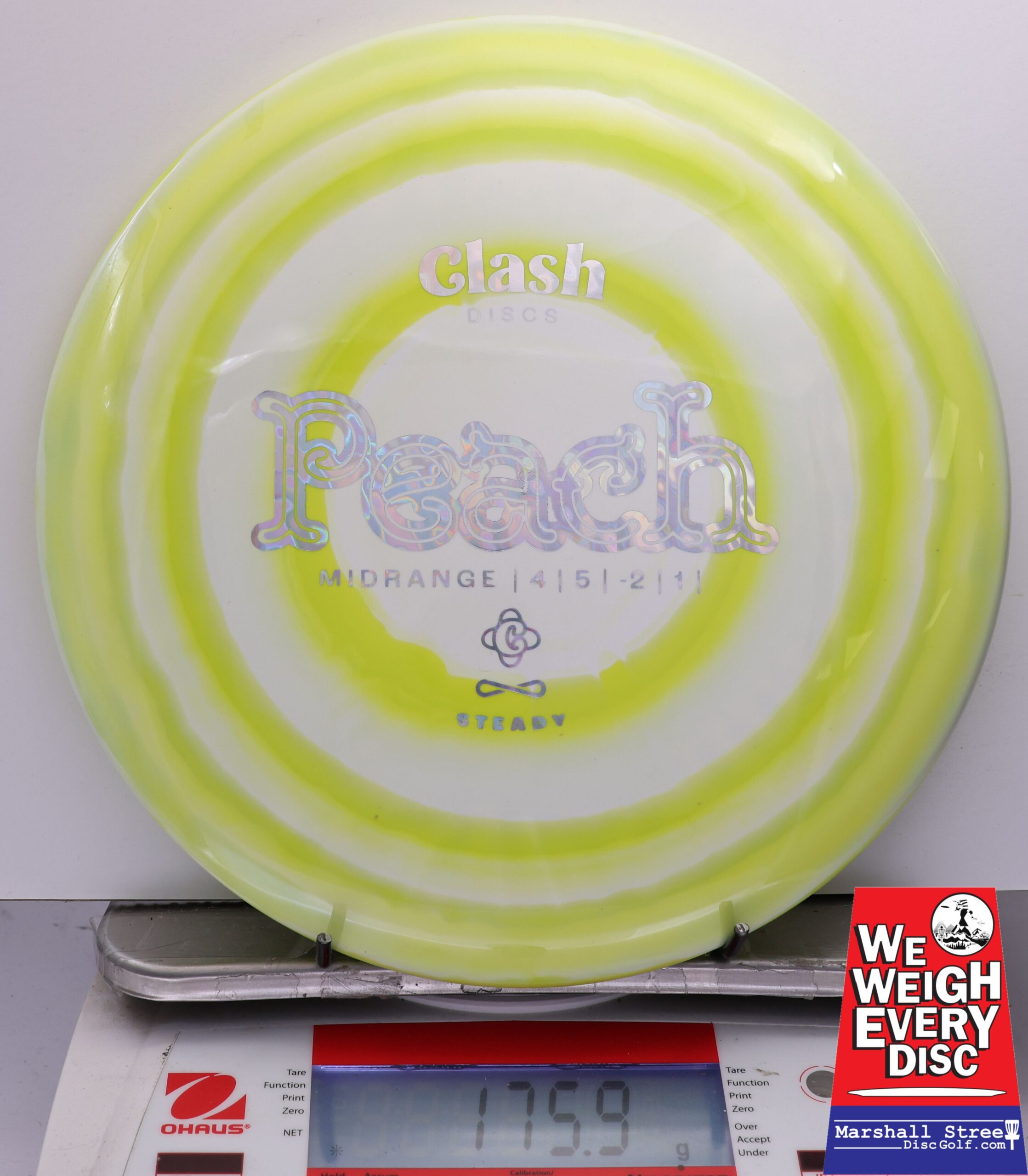 446931 Steady Ring Peach - #427 NYellowWhite, 176