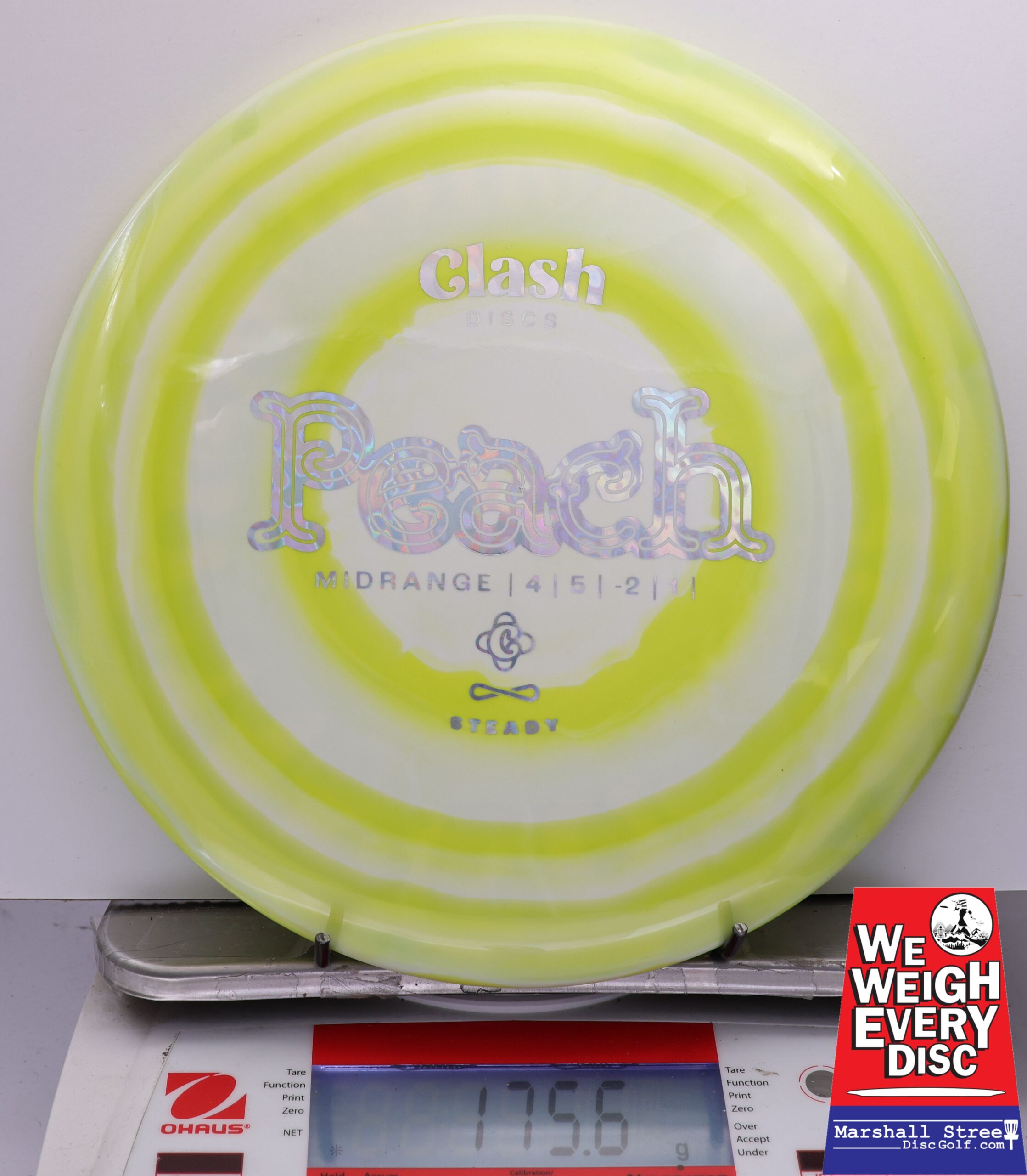 446932 Steady Ring Peach - #428 NYellowWhite, 176