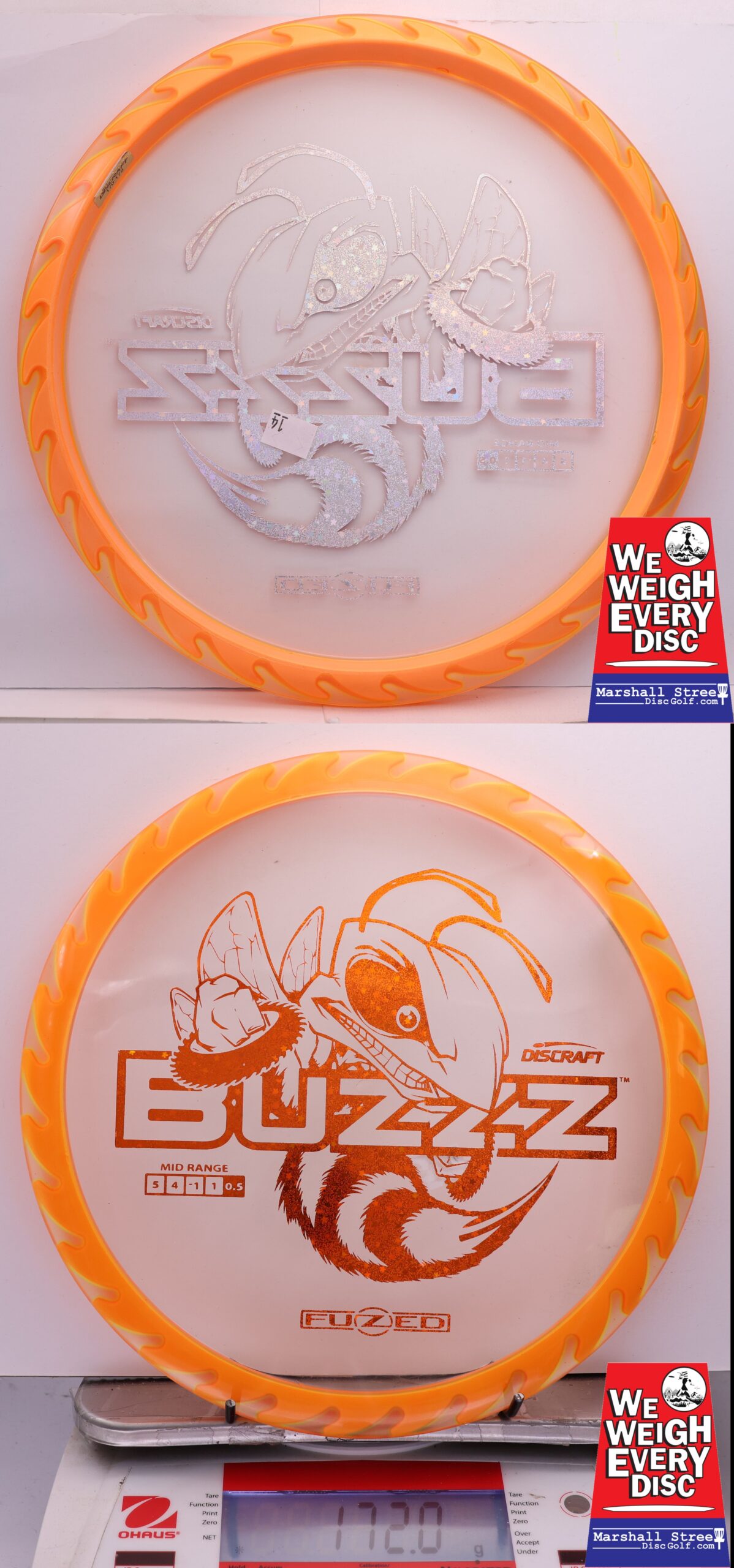 447034 FuZed Line Buzzz - Buzzzsaw - #14 Clear-Orange, 172