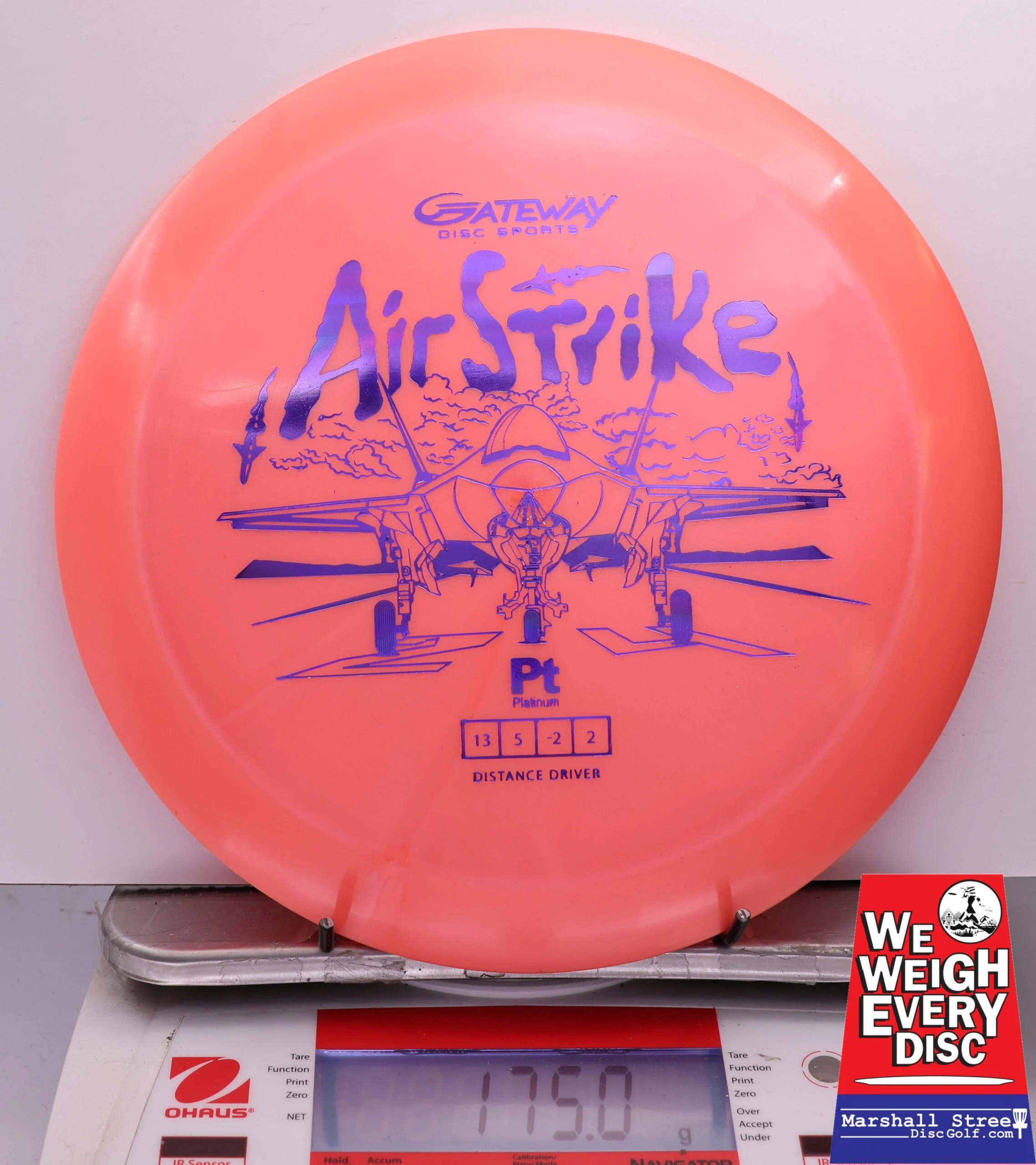 447110 Platinum Air Strike - #318 PinkOrange, 175