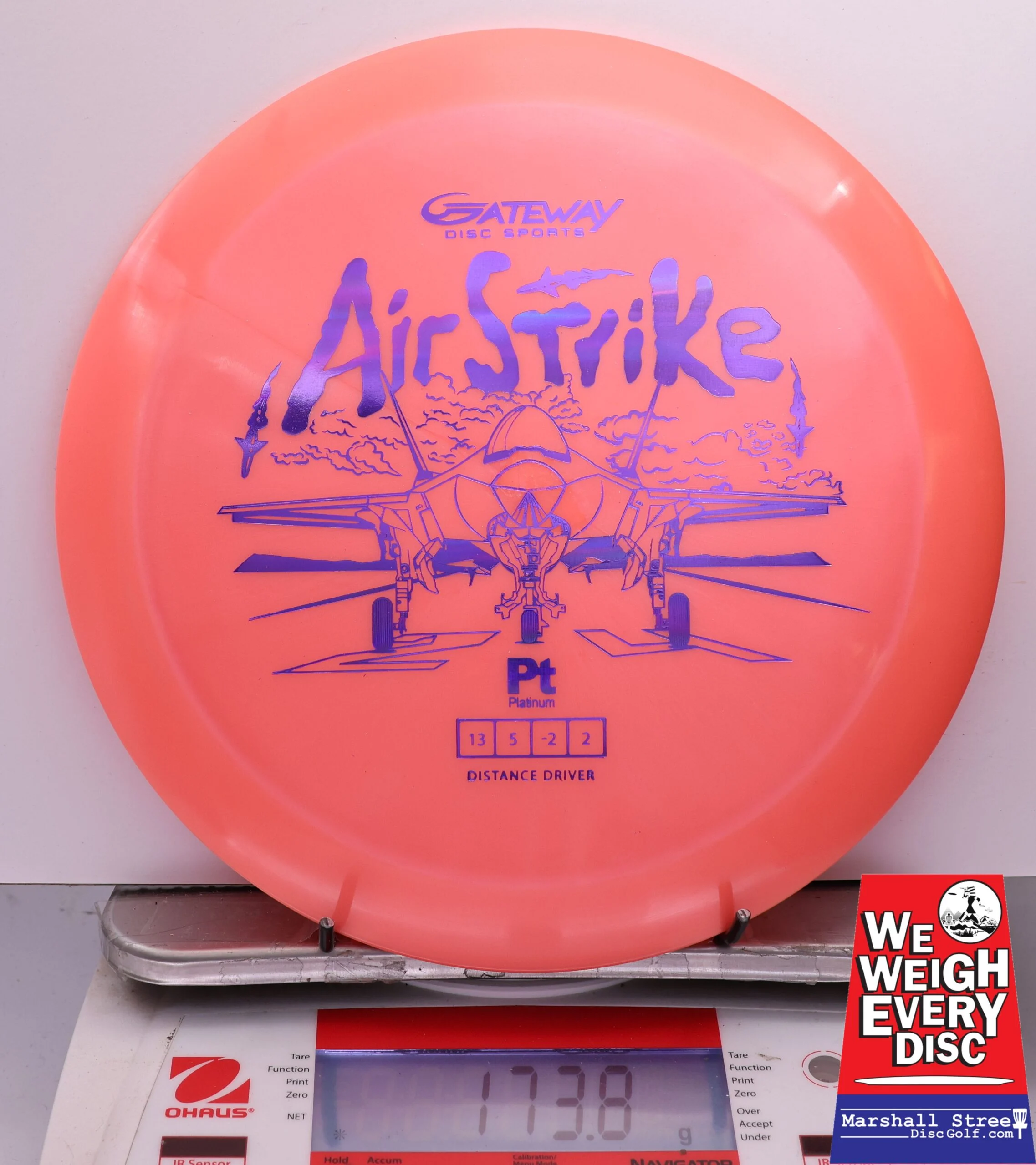 447111 Platinum Air Strike - #319 PinkOrange, 174