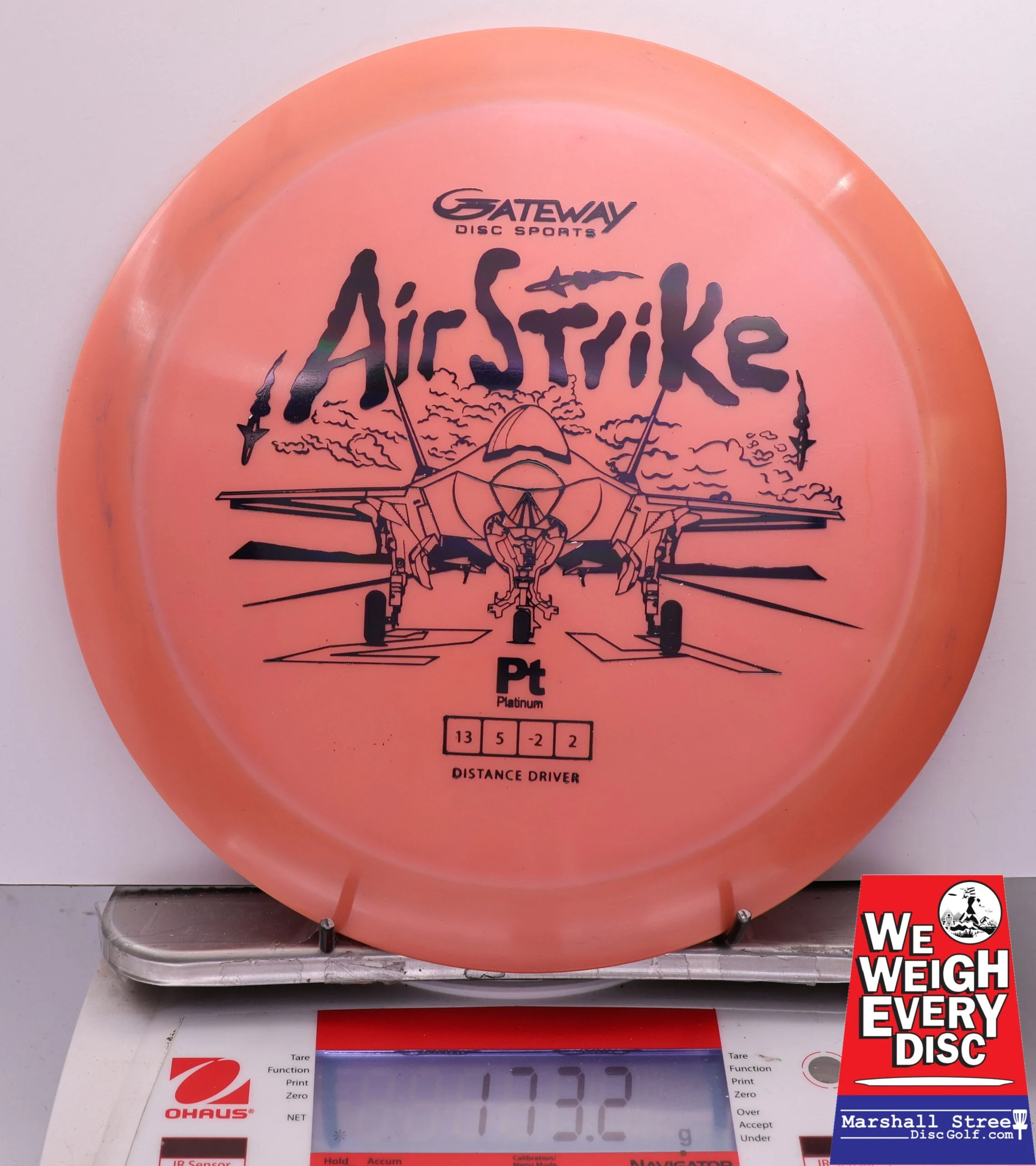 447112 Platinum Air Strike - #320 PinkOrange, 173
