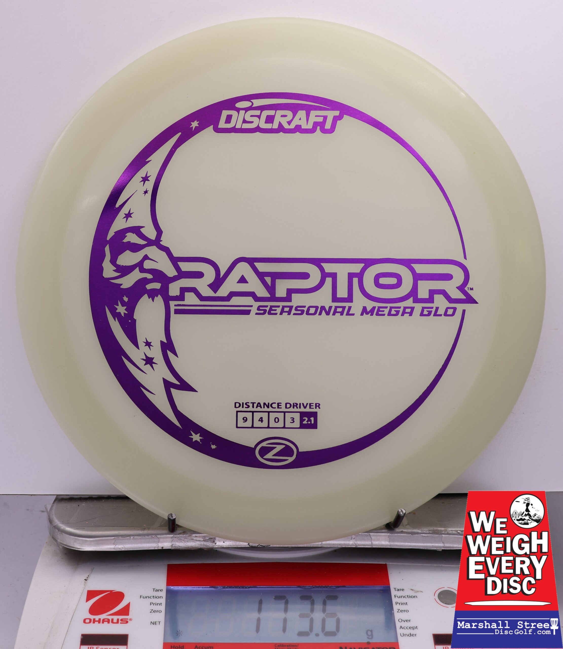 447252 Seasonal Mega Glow Z Raptor - #05 Glow, 174