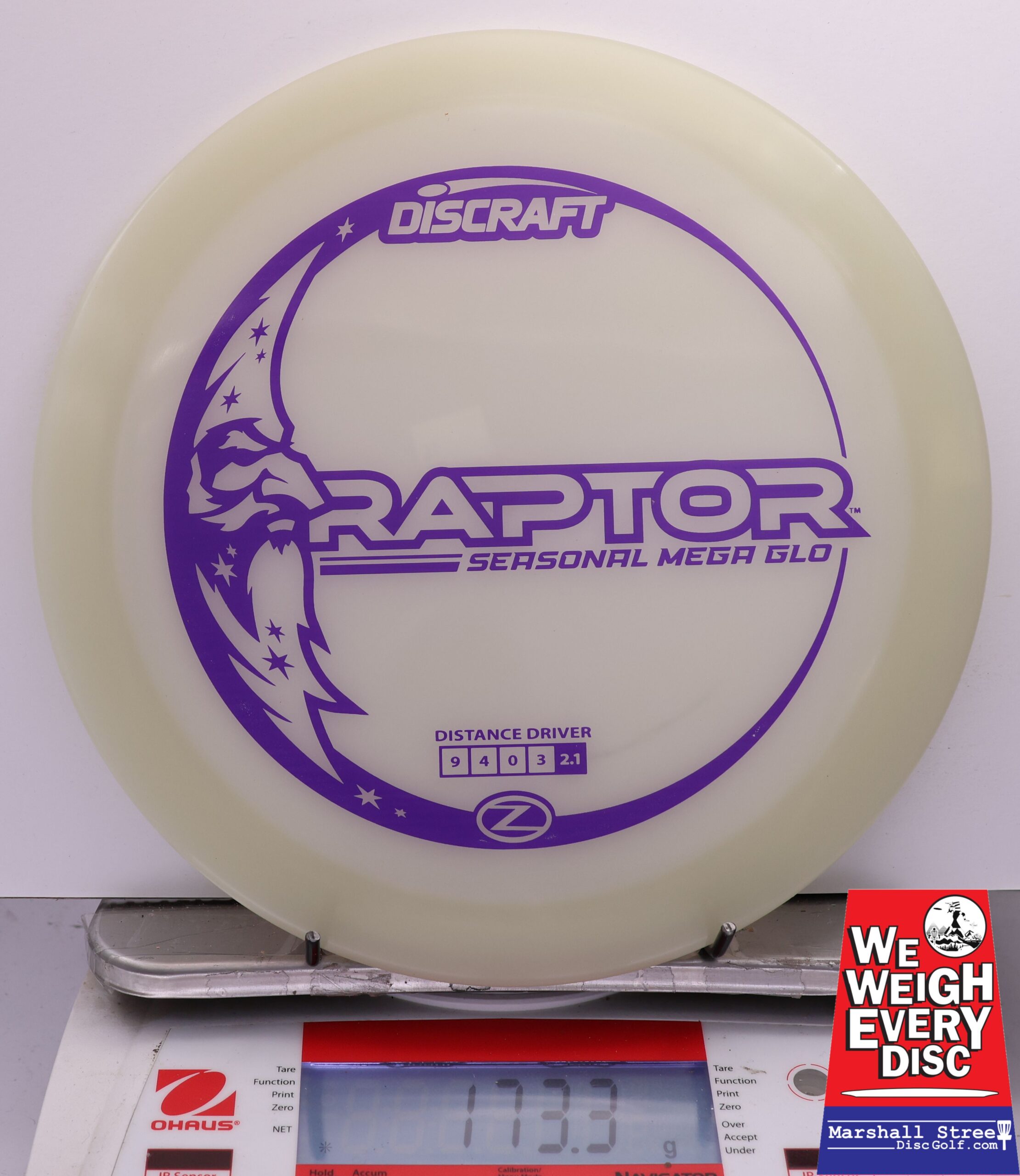 447261 Seasonal Mega Glow Z Raptor - #14 Glow, 173