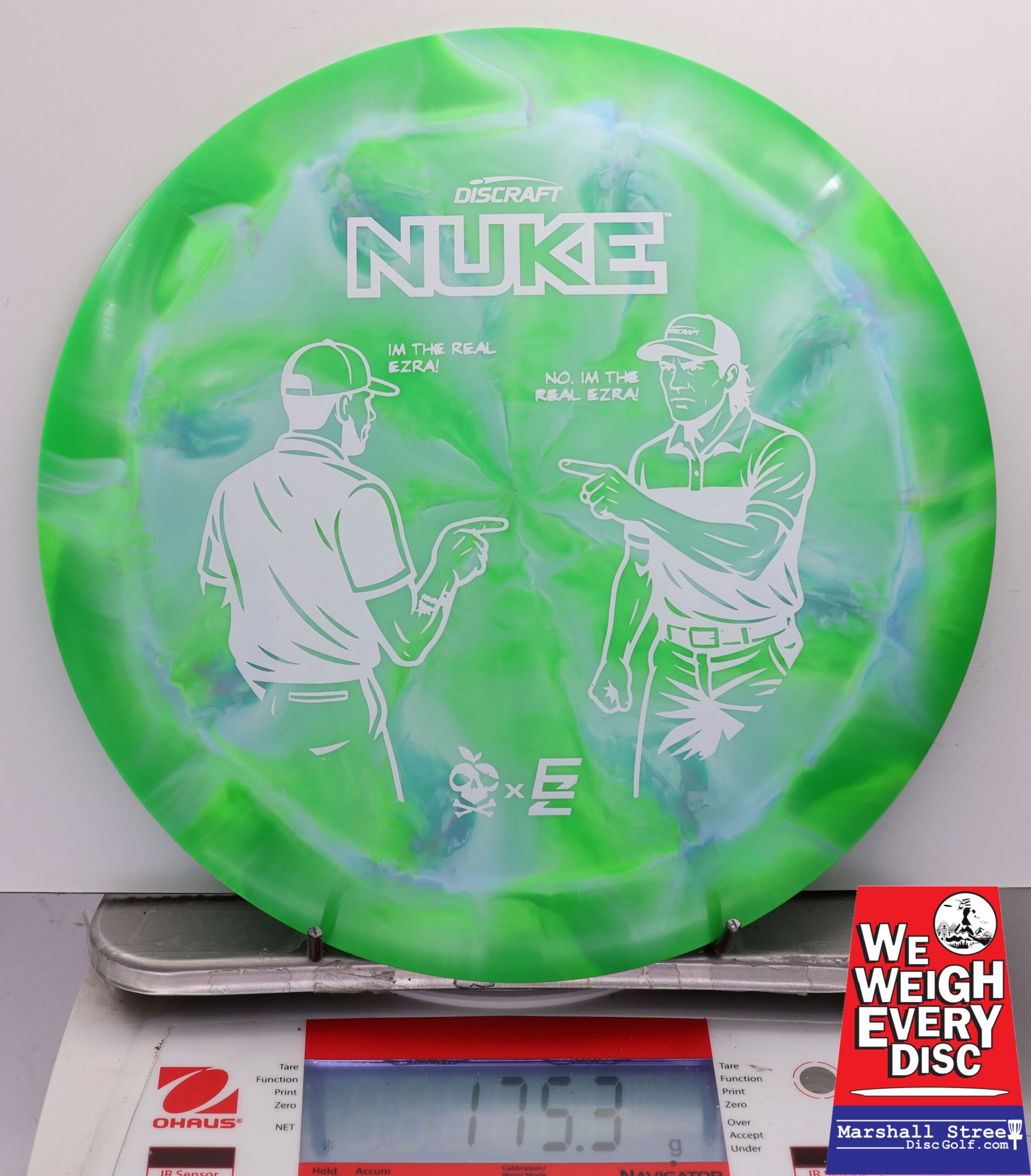 447346 ESP Swirl Nuke, Ezra Vs. Ezra - #10 GreenBlue, 175