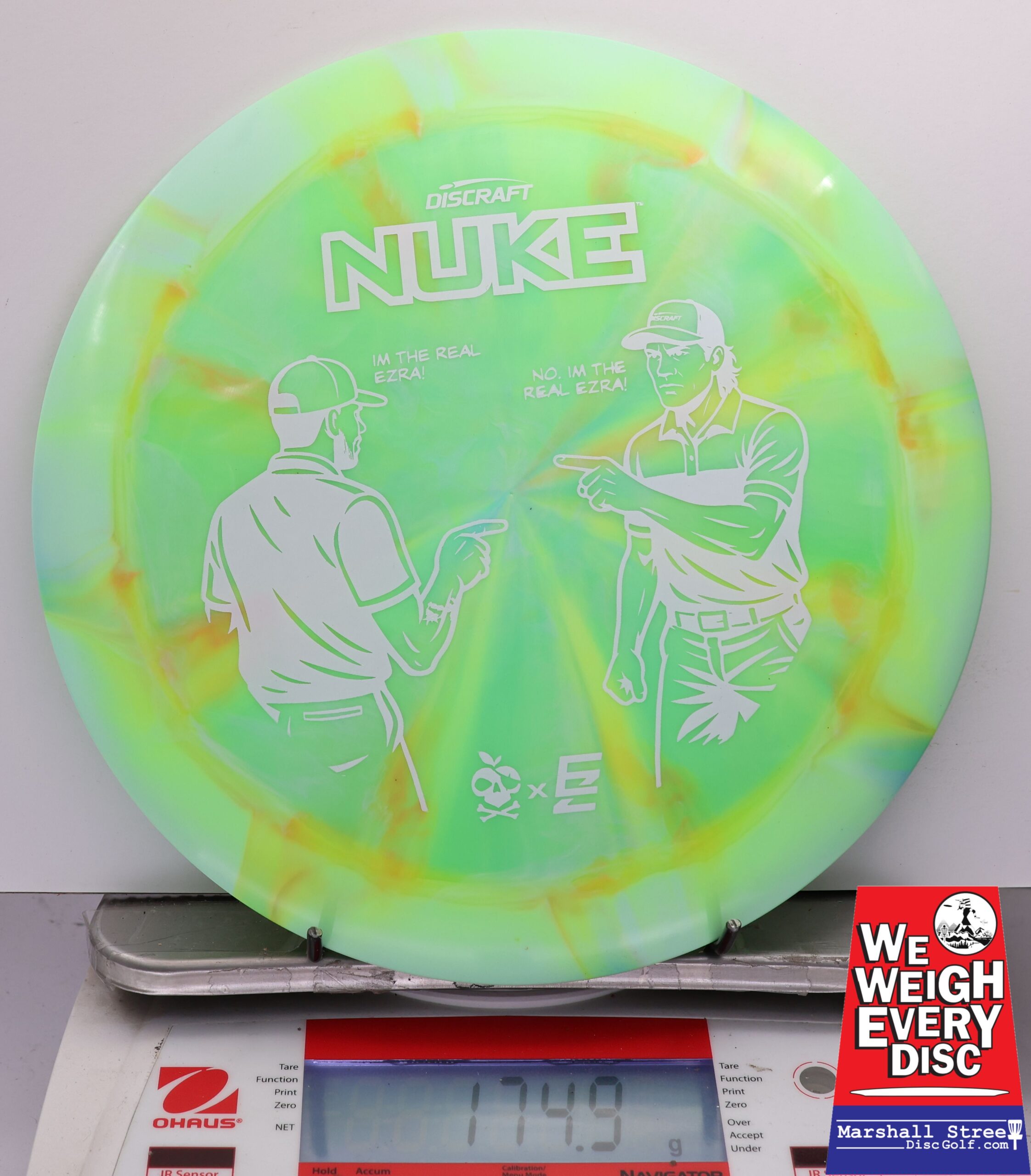447347 ESP Swirl Nuke, Ezra Vs. Ezra - #11 GreenYellow, 175