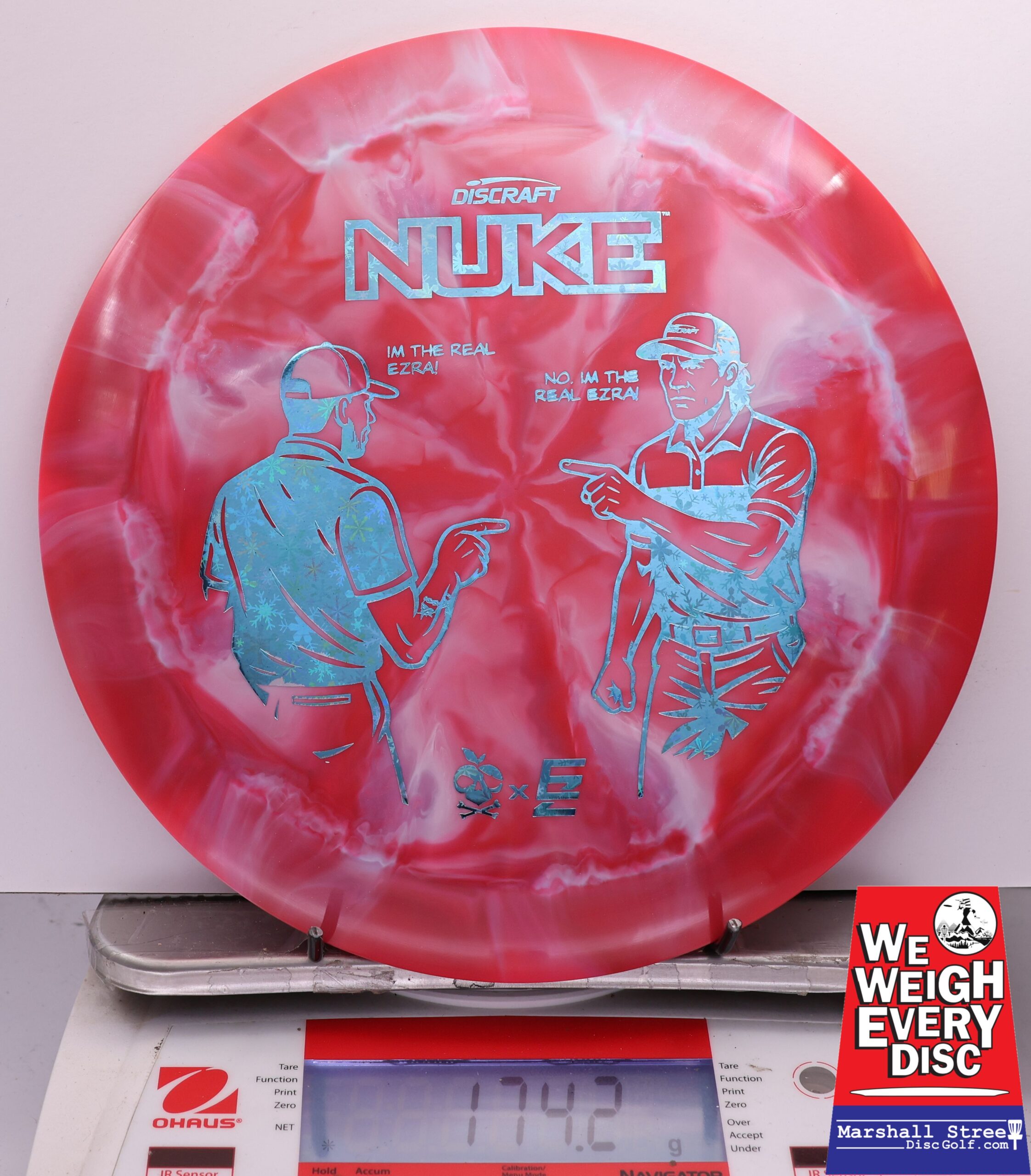 447353 ESP Swirl Nuke, Ezra Vs. Ezra - #17 Red, 174
