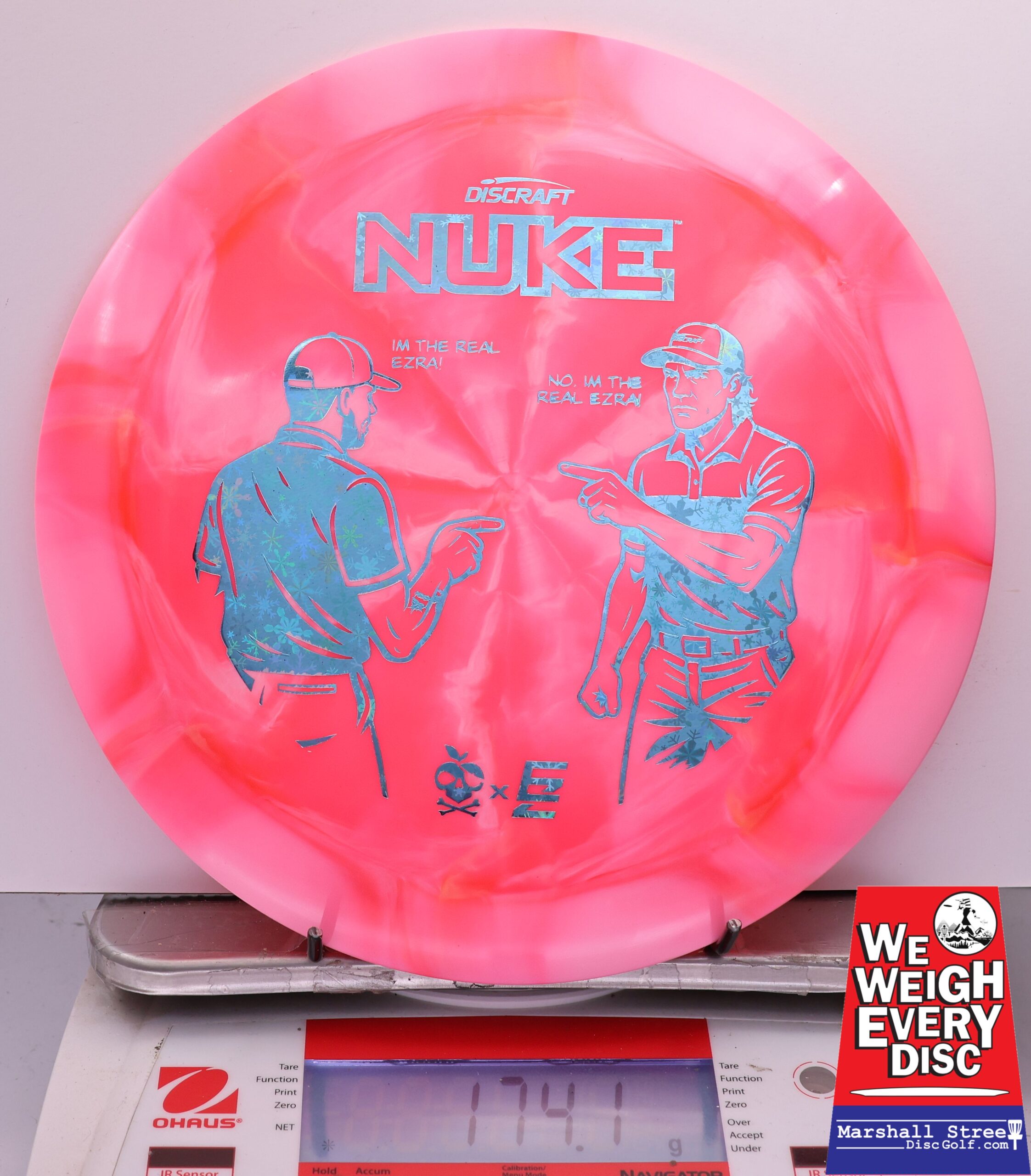 447355 ESP Swirl Nuke, Ezra Vs. Ezra - #19 Pink, 174