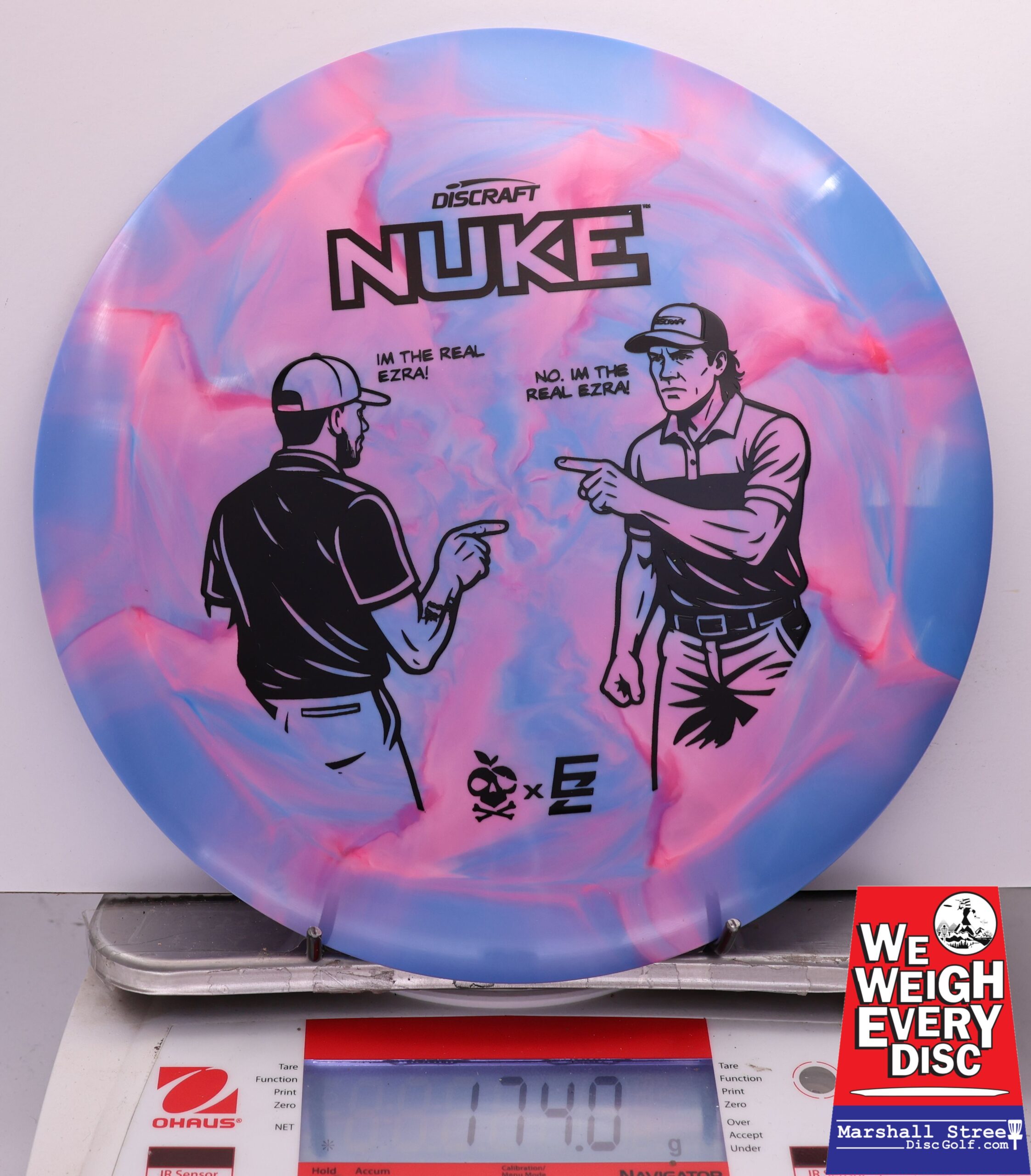 447359 ESP Swirl Nuke, Ezra Vs. Ezra - #23 BluePink, 174