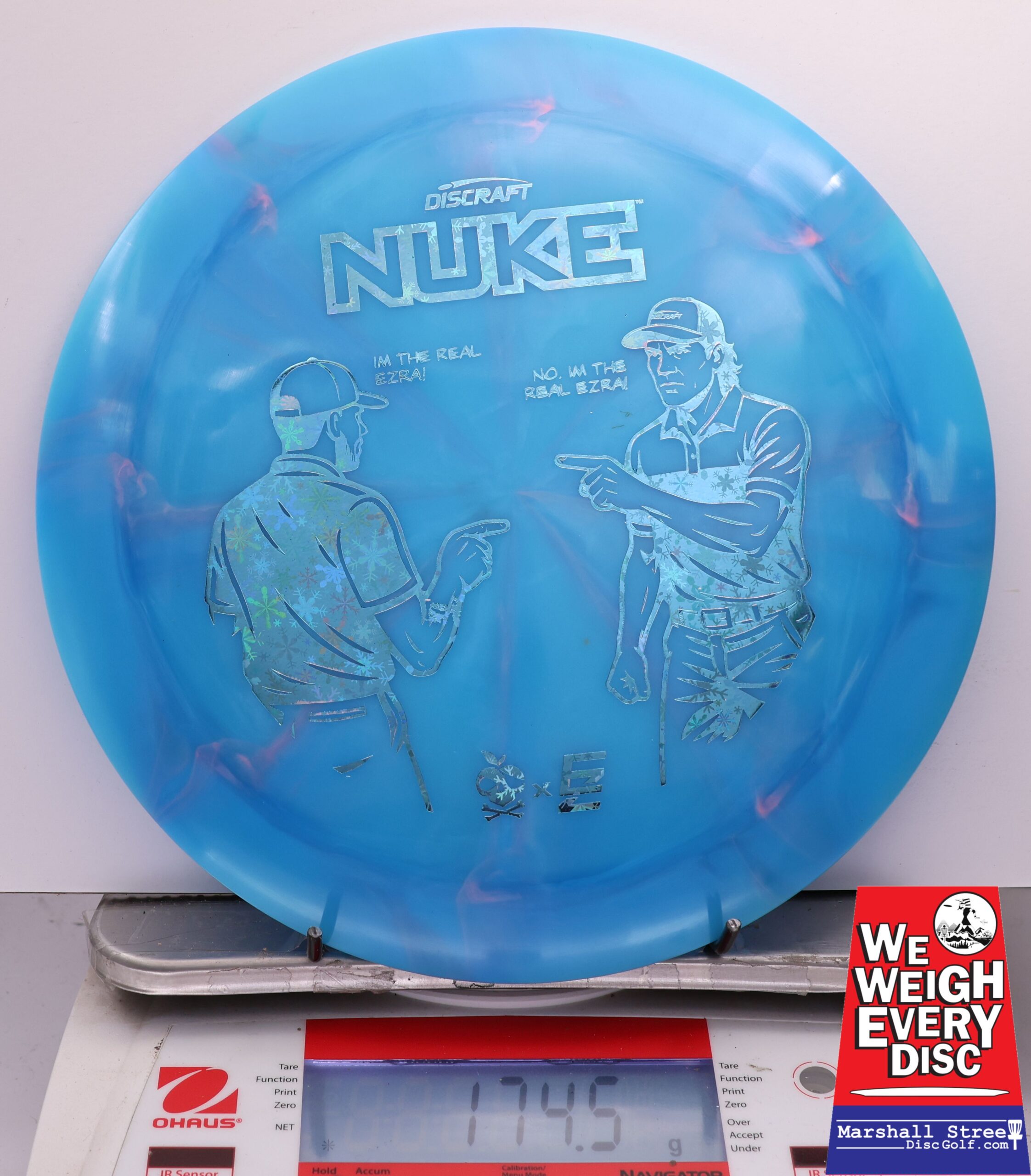 447362 ESP Swirl Nuke, Ezra Vs. Ezra - #26 Blue, 175