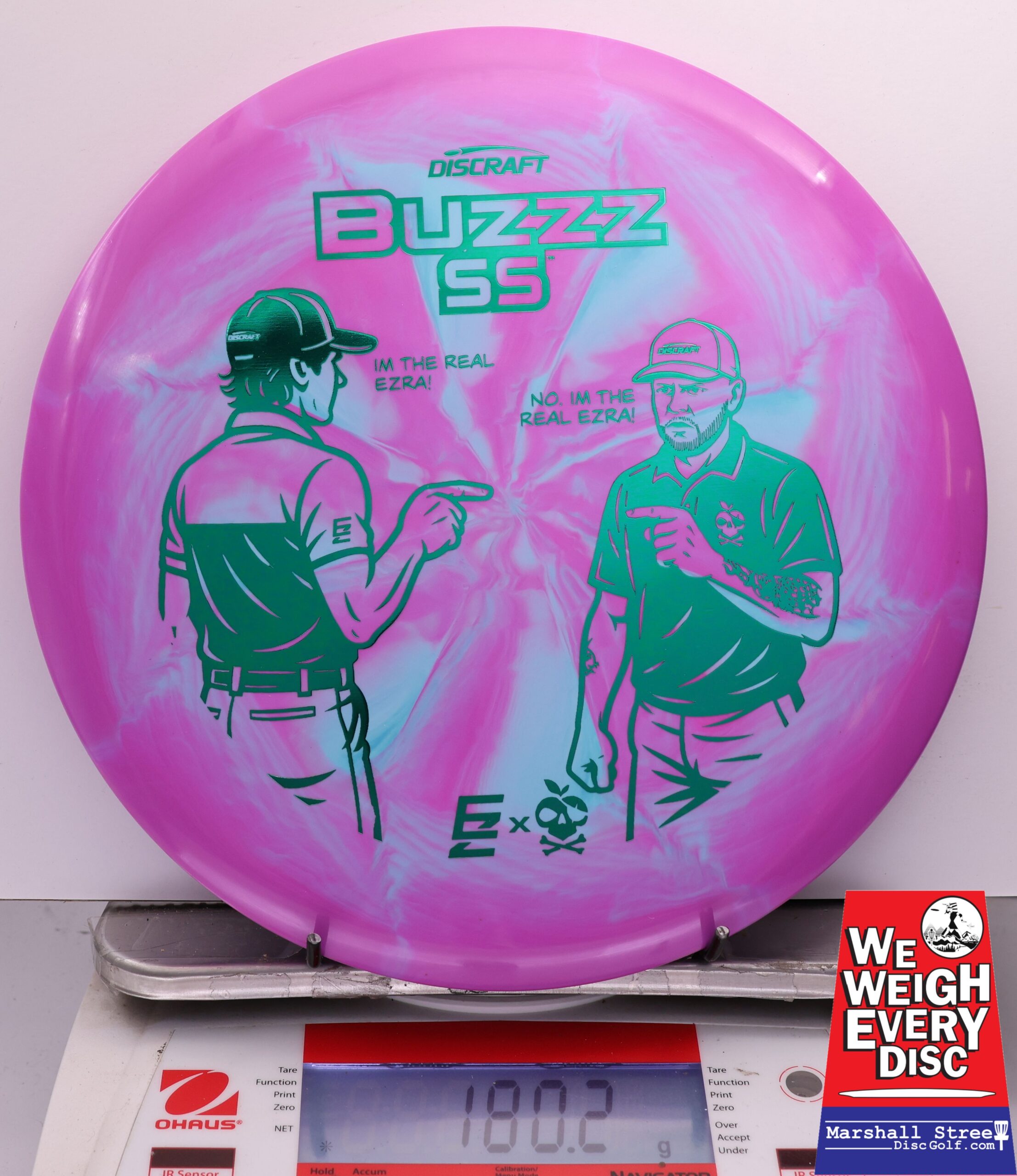 447372 ESP Swirl Buzzz SS, Ezra Vs. Ezra - #02 MagentaBlue, 180