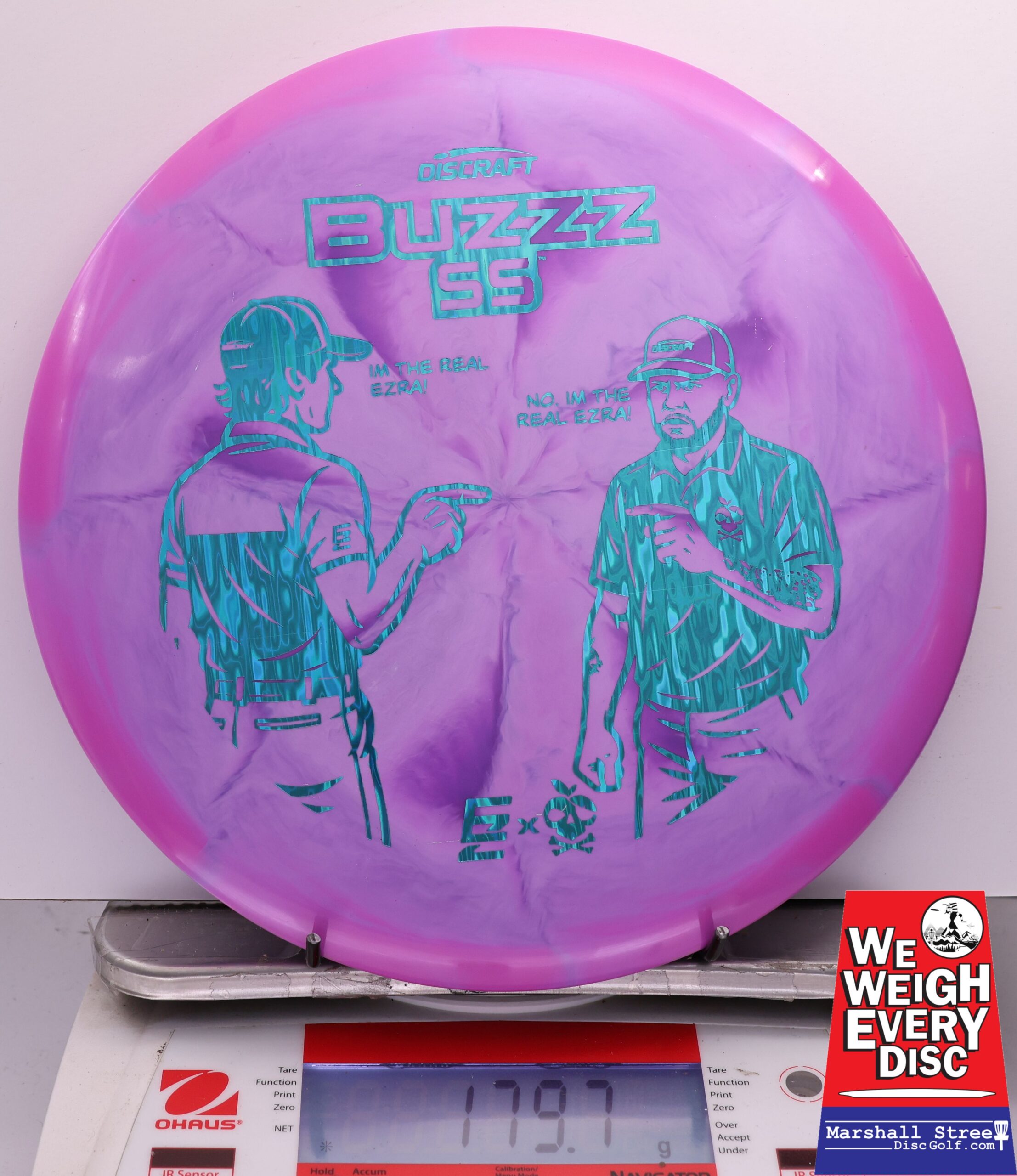 447373 ESP Swirl Buzzz SS, Ezra Vs. Ezra - #03 MagntaPurp, 180