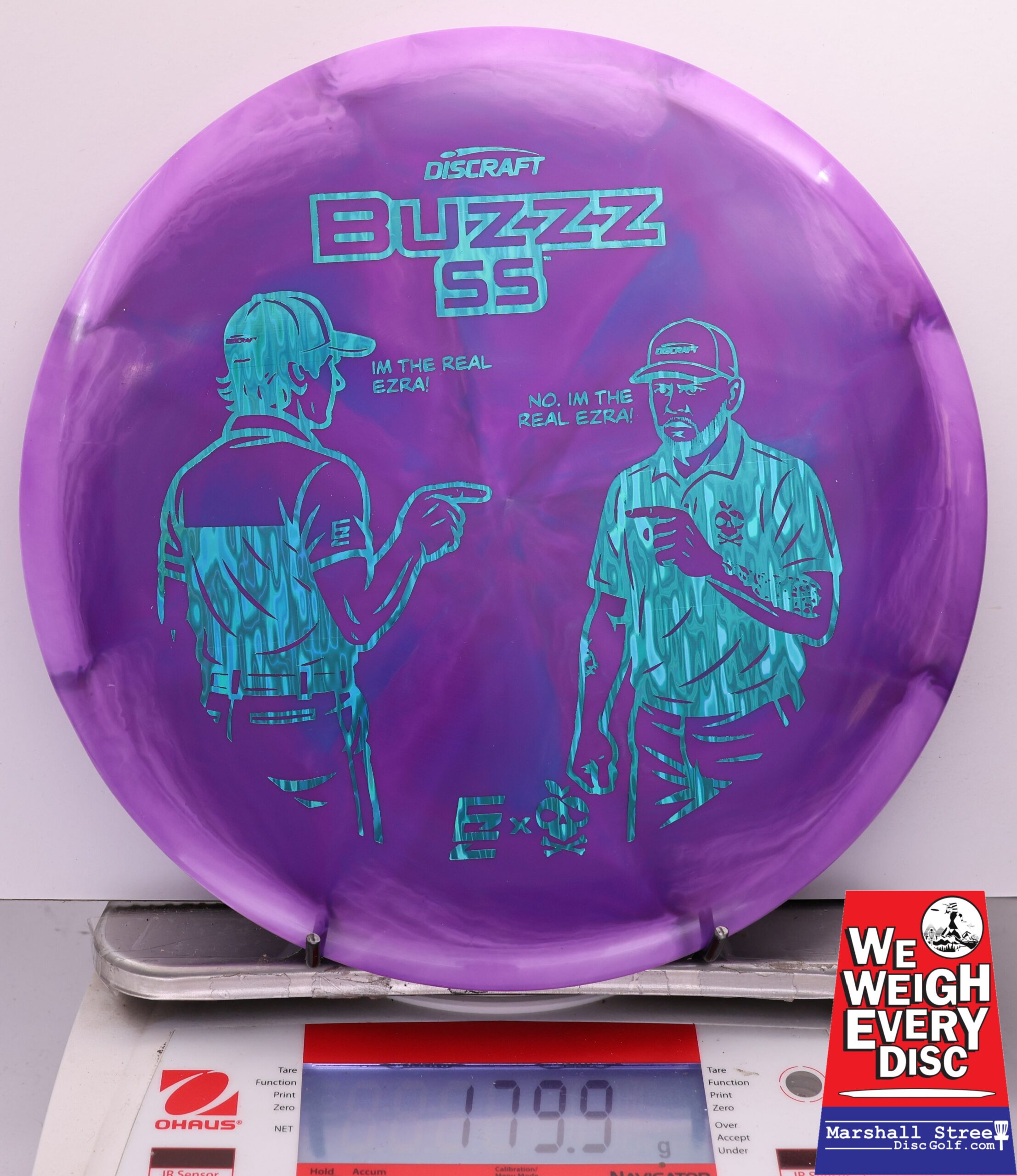 447374 ESP Swirl Buzzz SS, Ezra Vs. Ezra - #04 Purple, 180