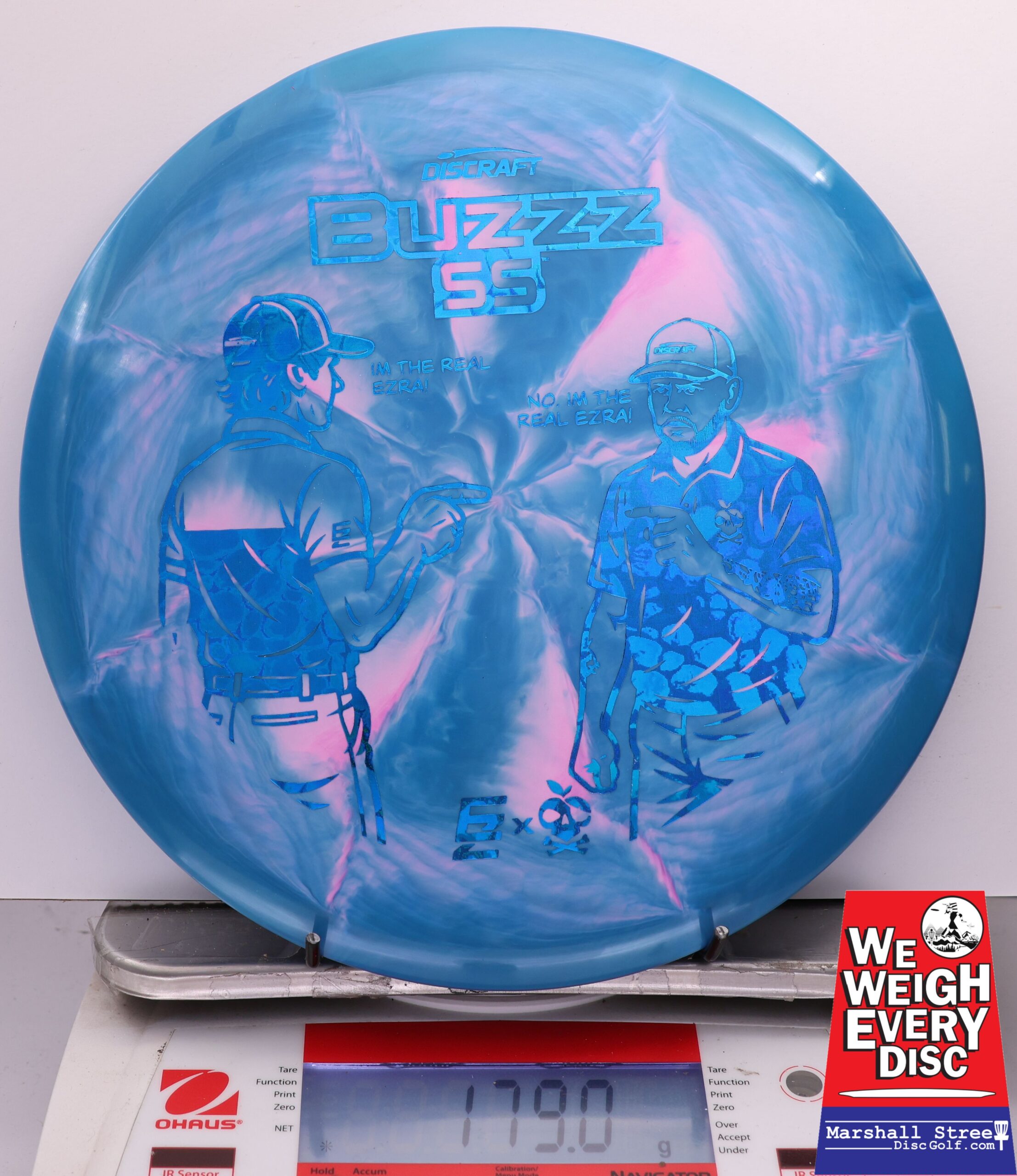 447380 ESP Swirl Buzzz SS, Ezra Vs. Ezra - #10 Blue, 179