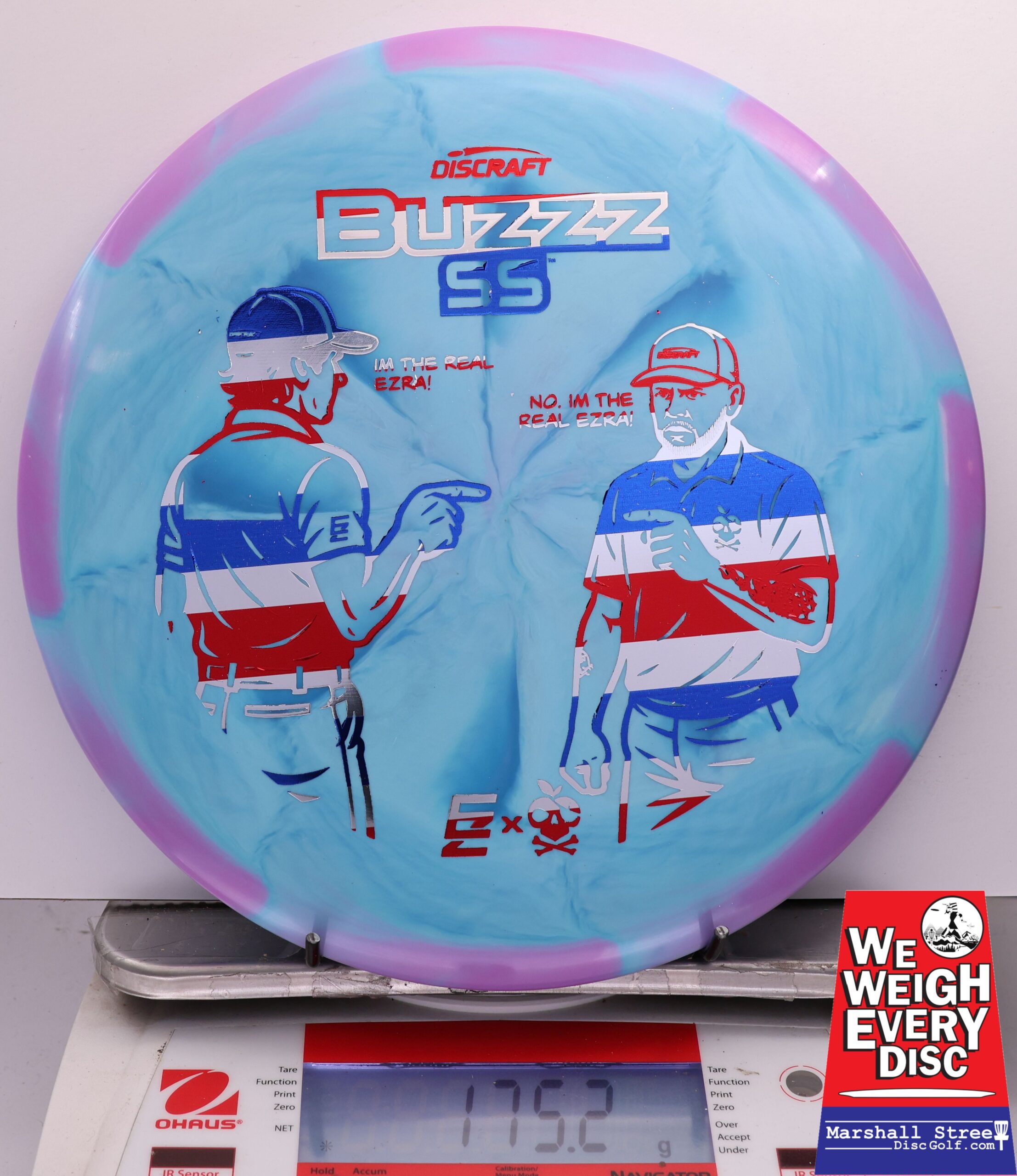 447385 ESP Swirl Buzzz SS, Ezra Vs. Ezra - #15 MgntaBlue, 175