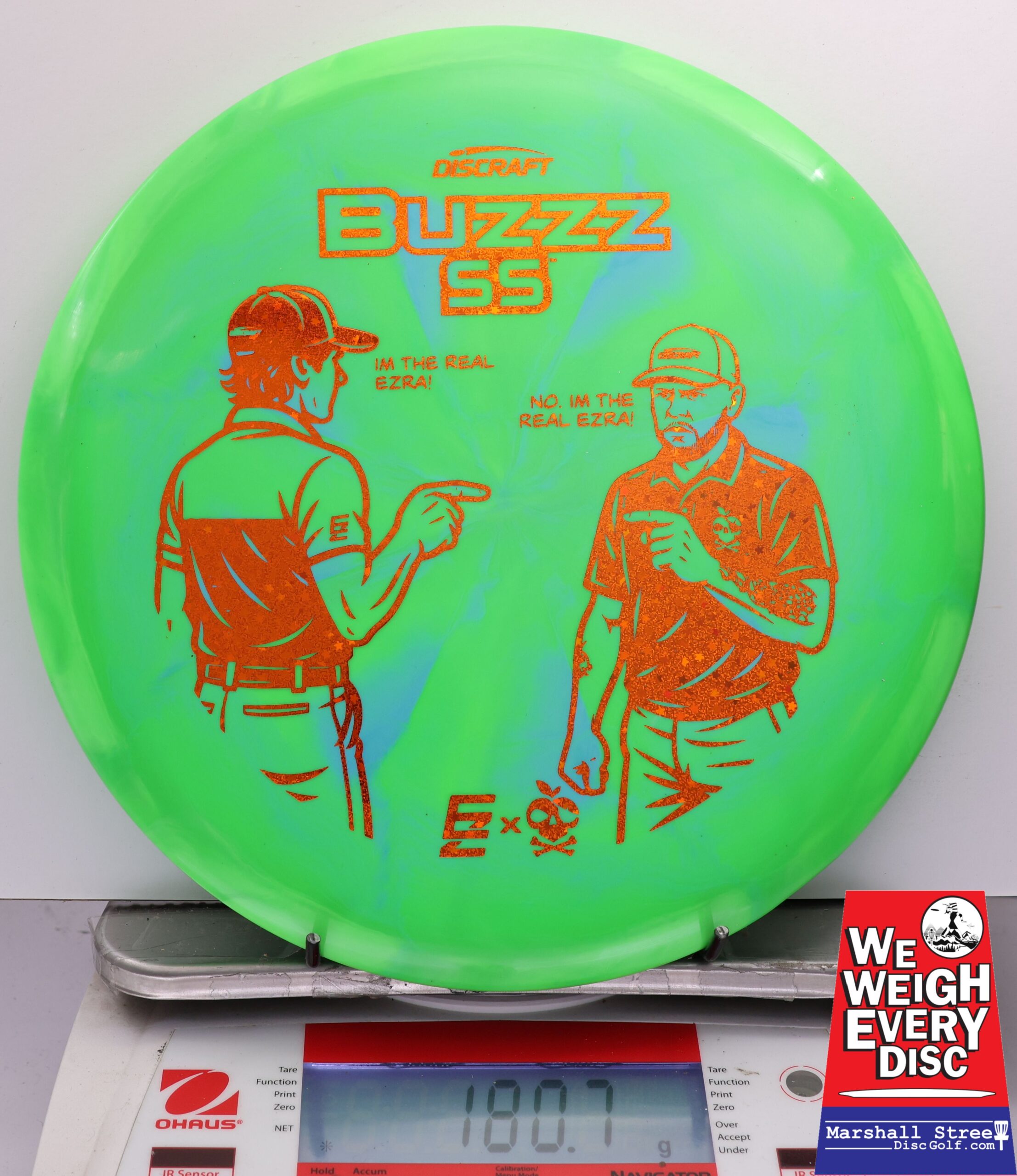 447387 ESP Swirl Buzzz SS, Ezra Vs. Ezra - #17 Green, 181