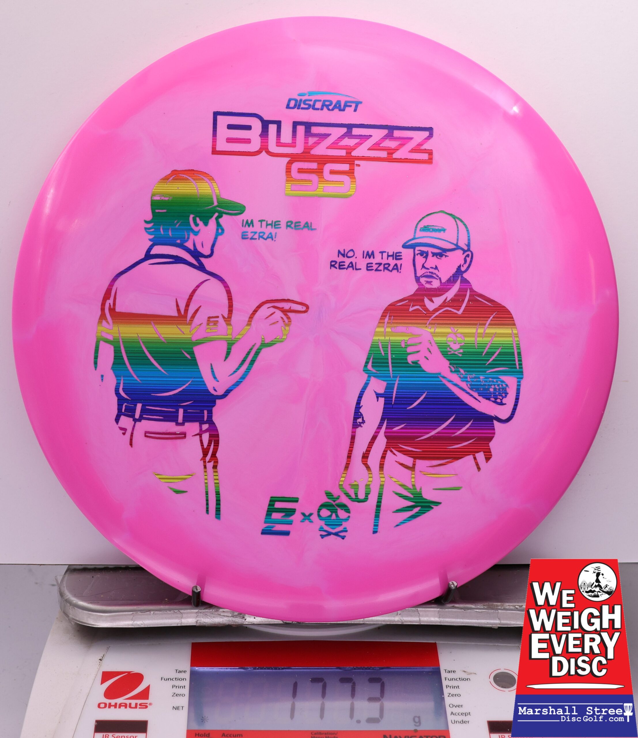 447390 ESP Swirl Buzzz SS, Ezra Vs. Ezra - #20 Pink, 177