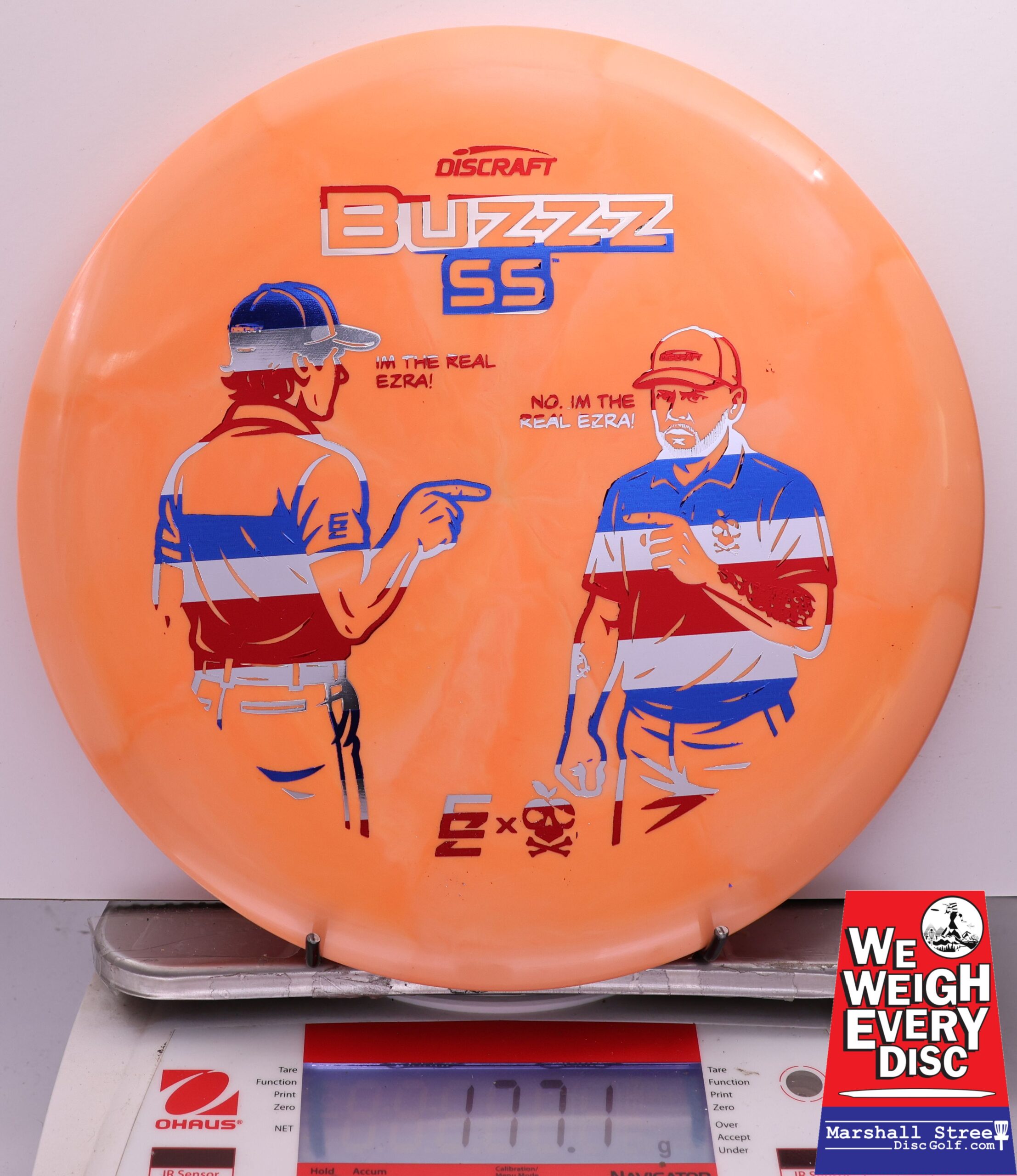 447394 ESP Swirl Buzzz SS, Ezra Vs. Ezra - #24 Orange, 177