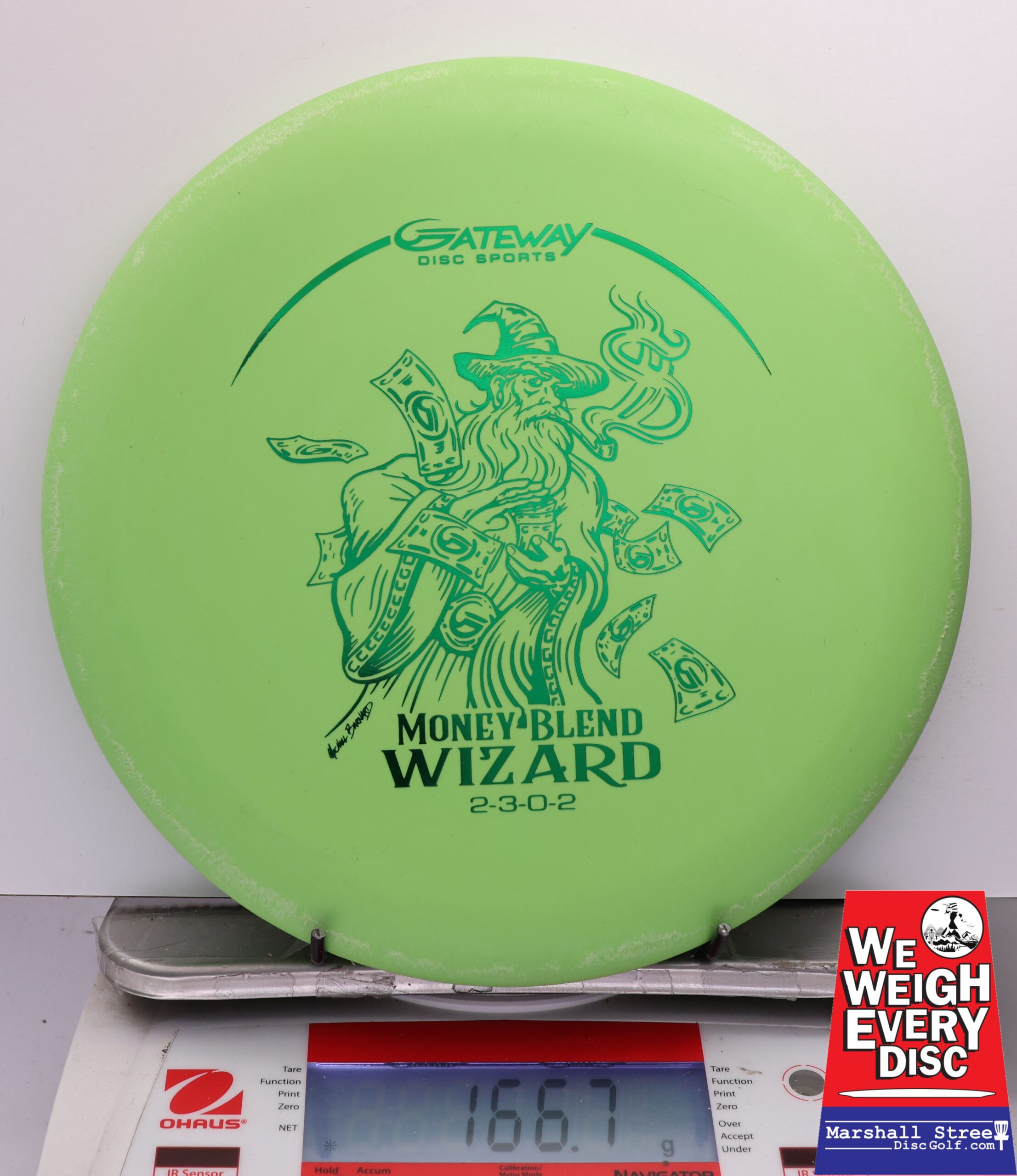 447601 Money Blend Wizard - #320 SSS Green, 167