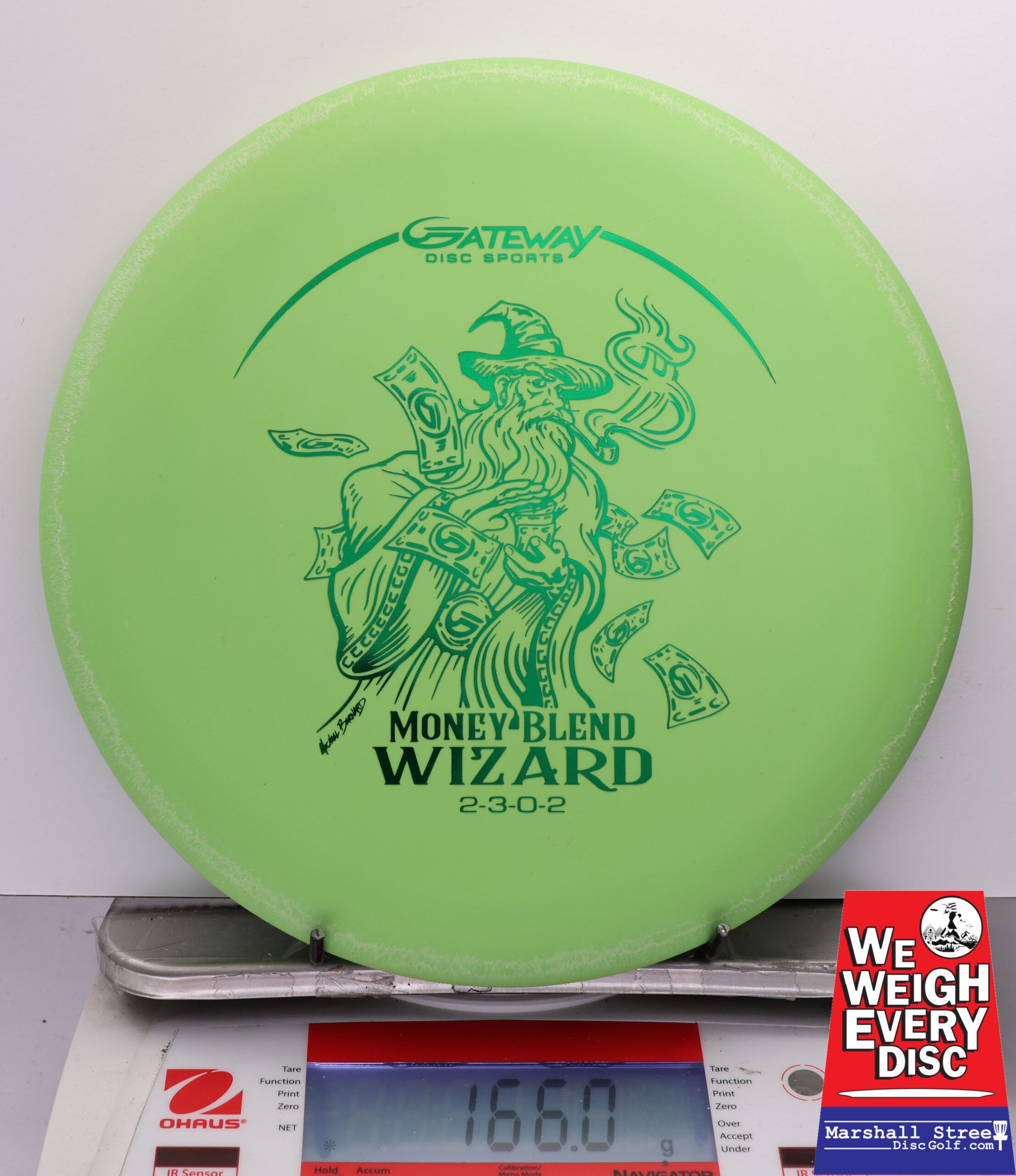 447602 Money Blend Wizard - #321 SSS Green, 166
