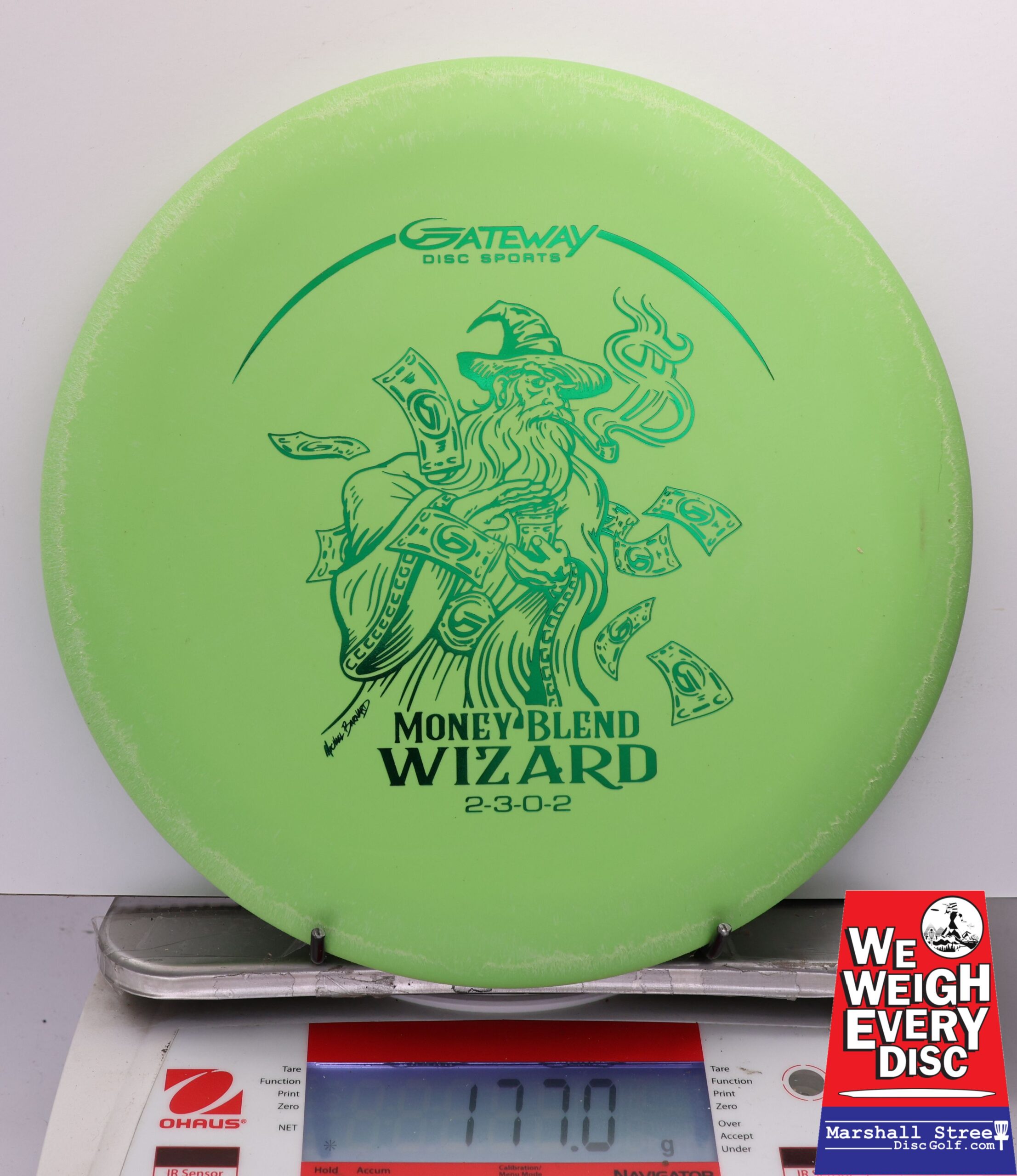 447609 Money Blend Wizard - #328 SSS Green, 177