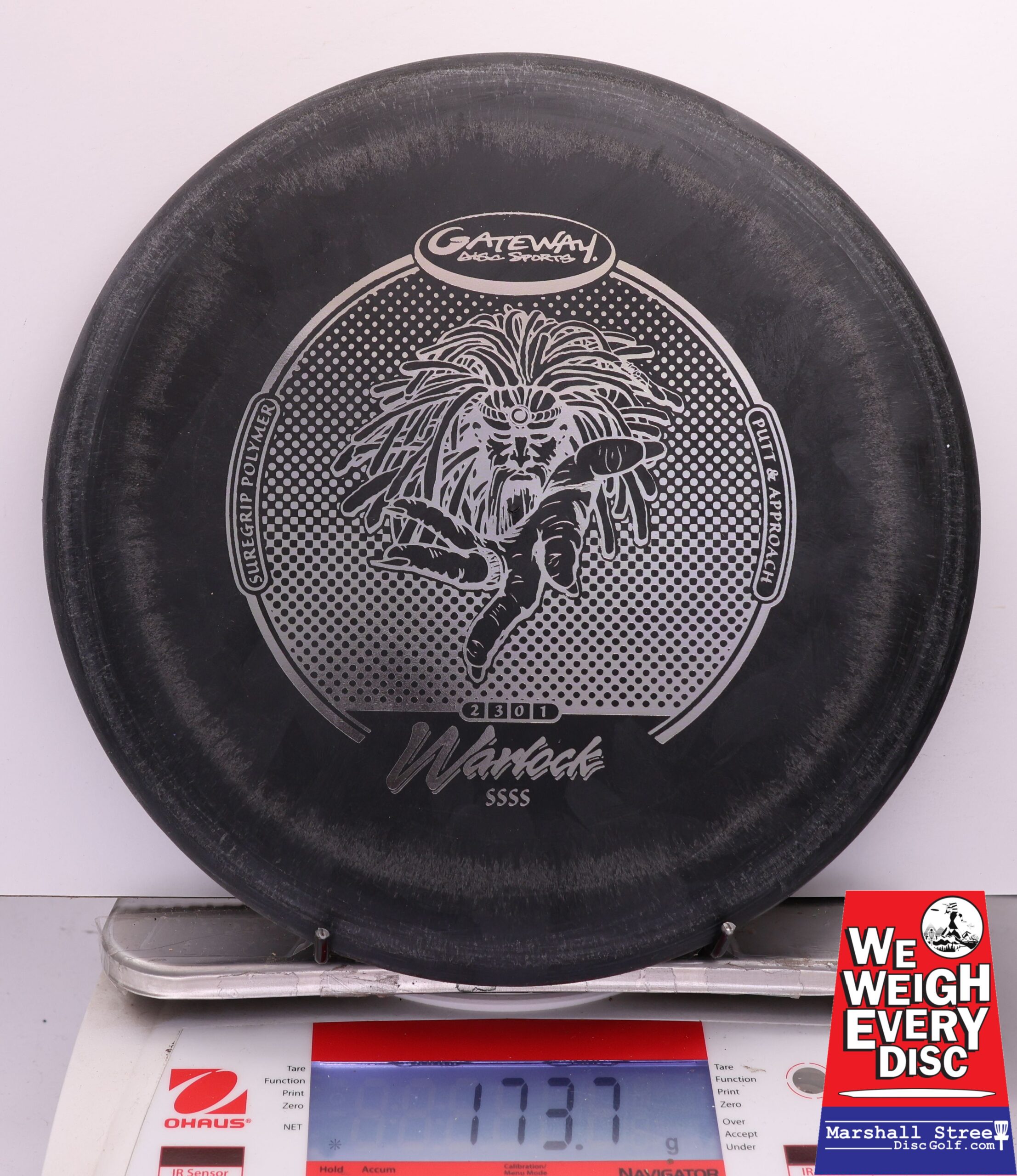 447699 Super Stupid Silly Soft SureGrip Warlock - #318 Black, 174