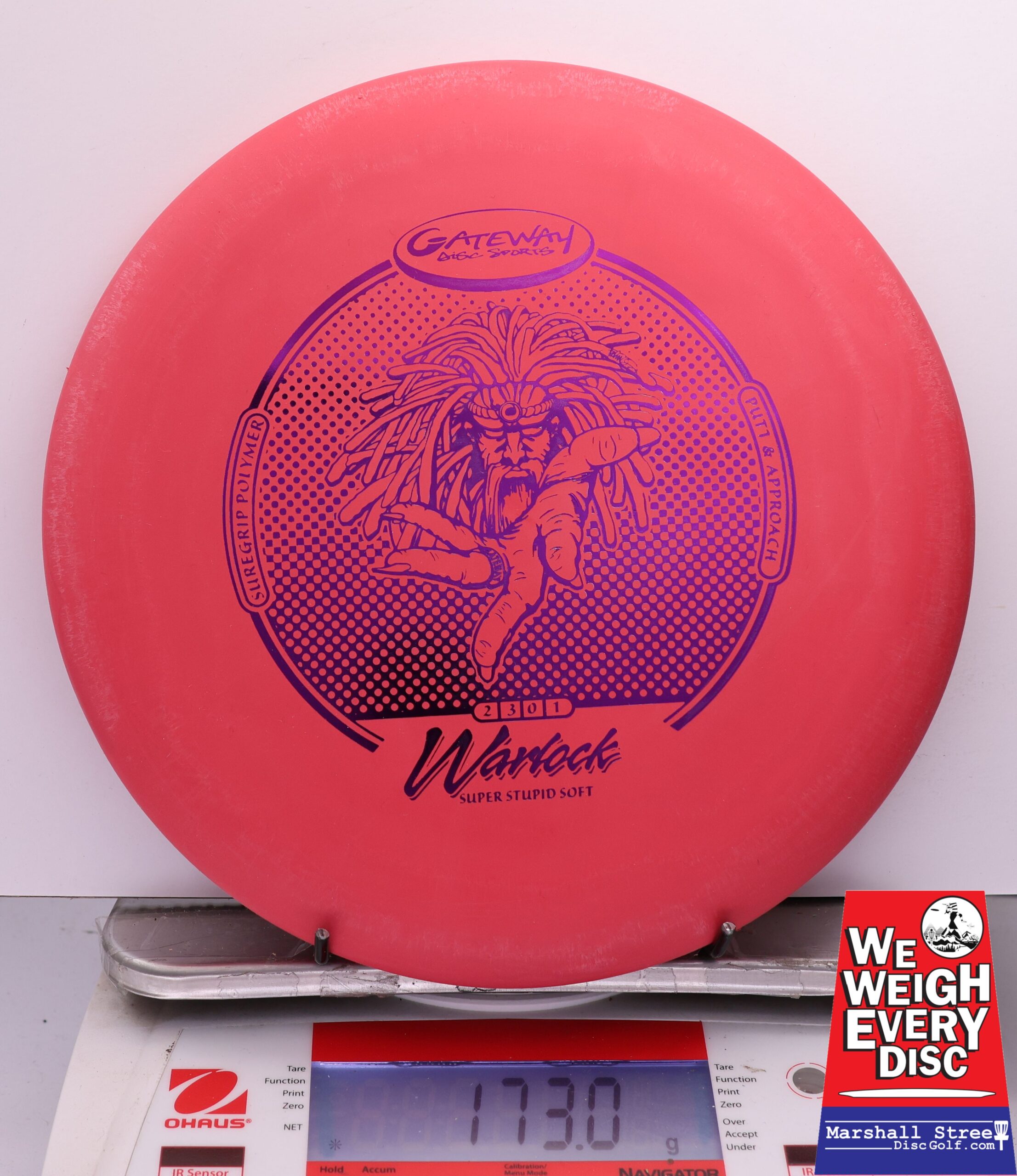 447708 Super Stupid Soft SureGrip Warlock - #317 Red, 173