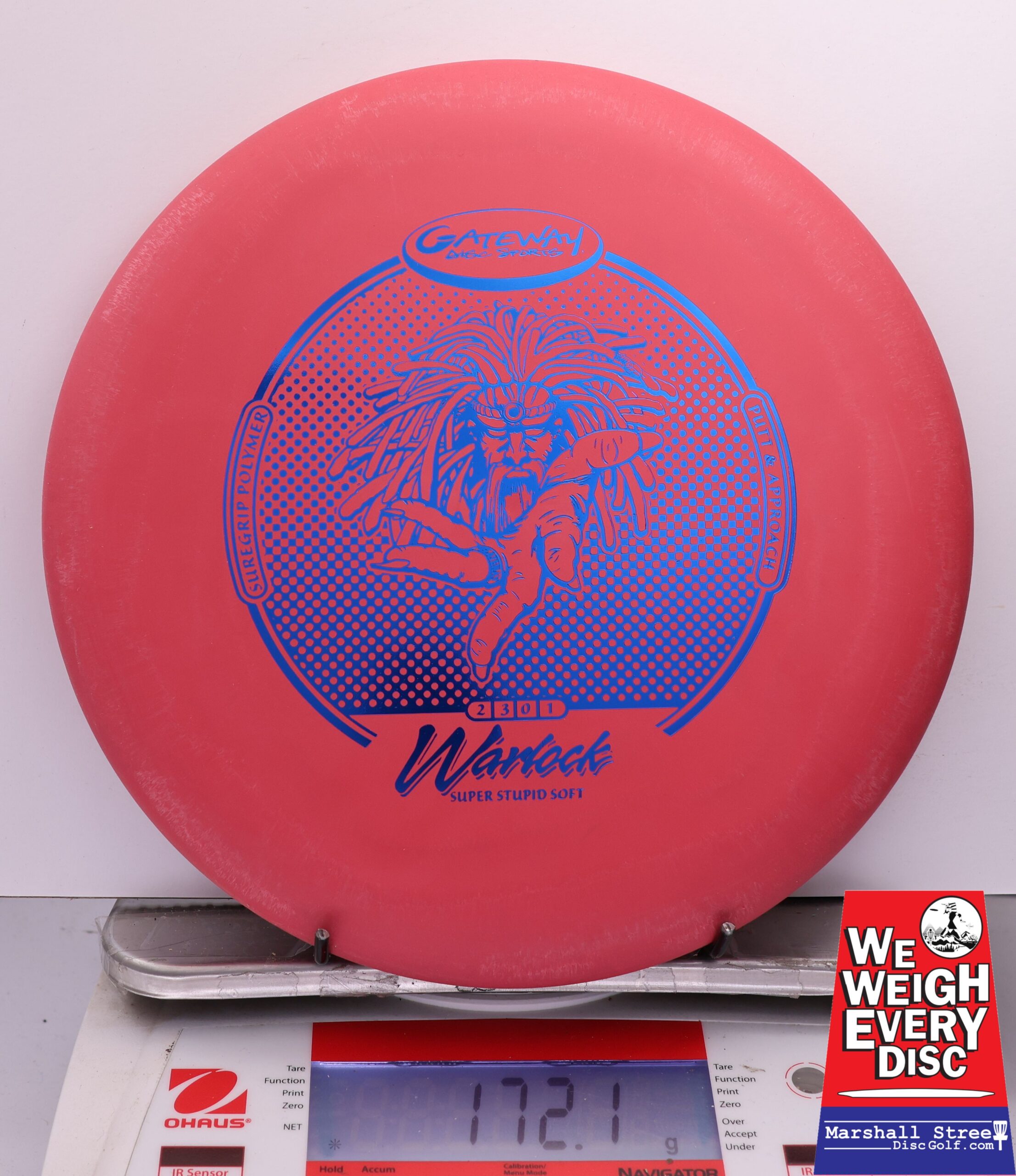 447709 Super Stupid Soft SureGrip Warlock - #318 Red, 172