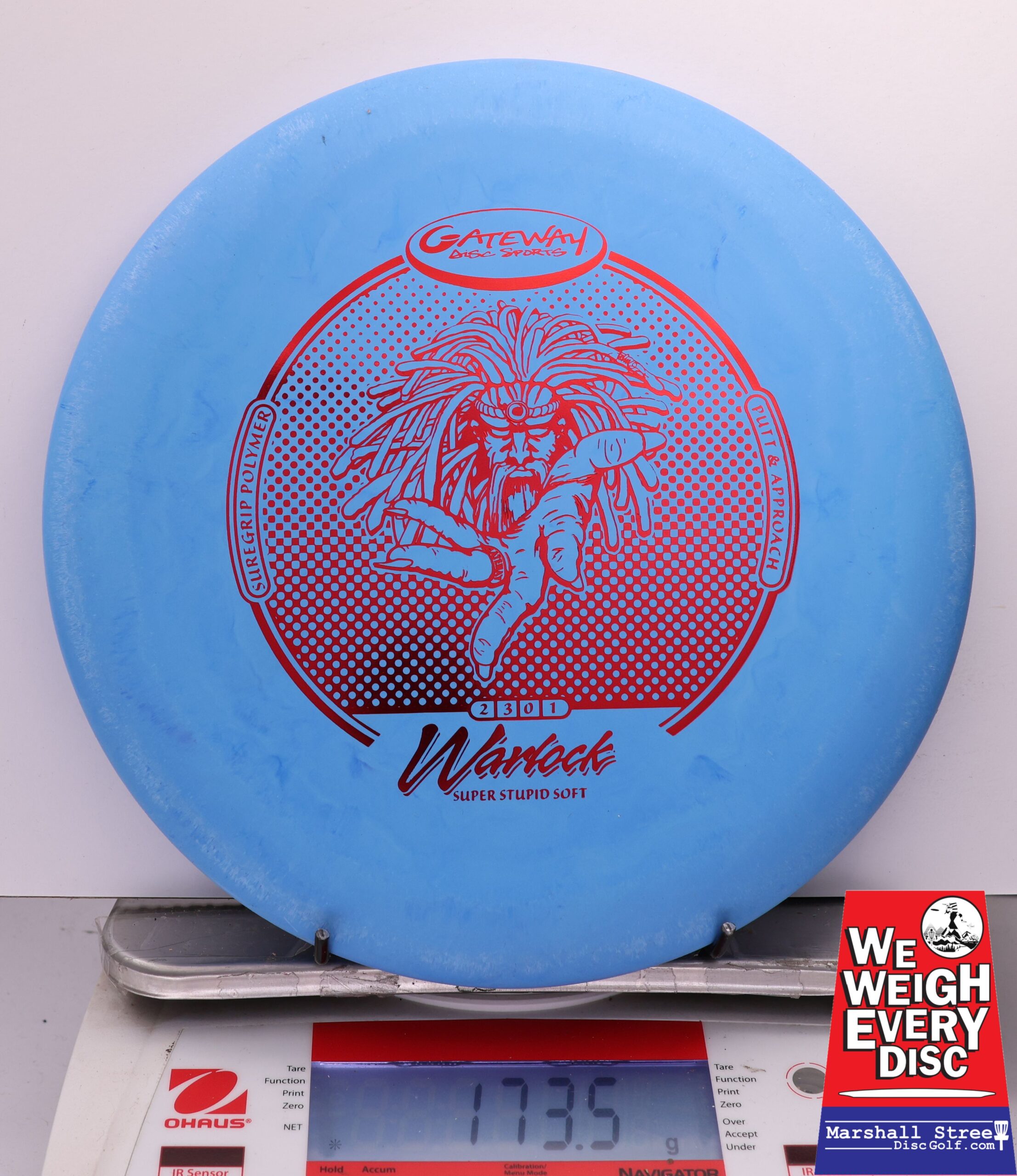 447710 Super Stupid Soft SureGrip Warlock - #319 Blue, 174