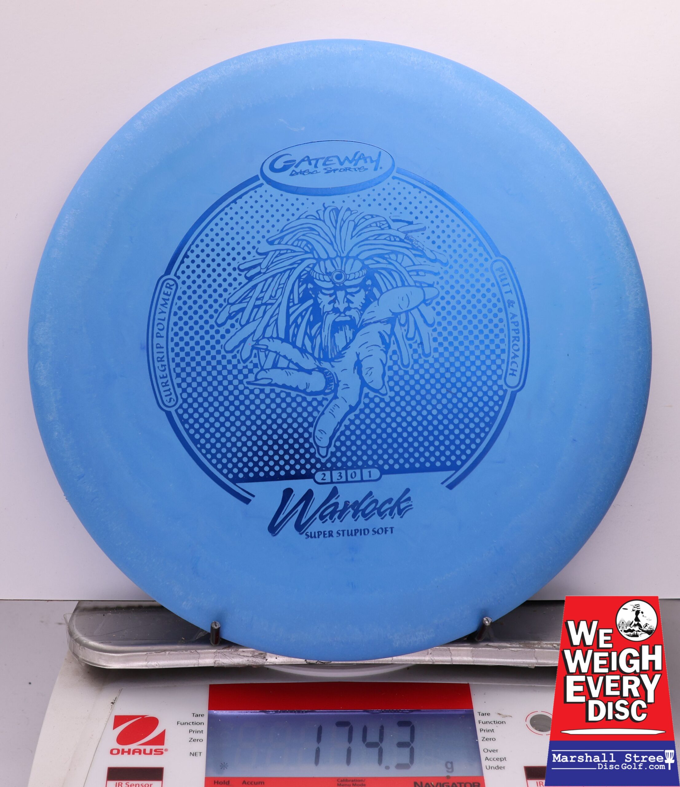 447711 Super Stupid Soft SureGrip Warlock - #320 Blue, 174