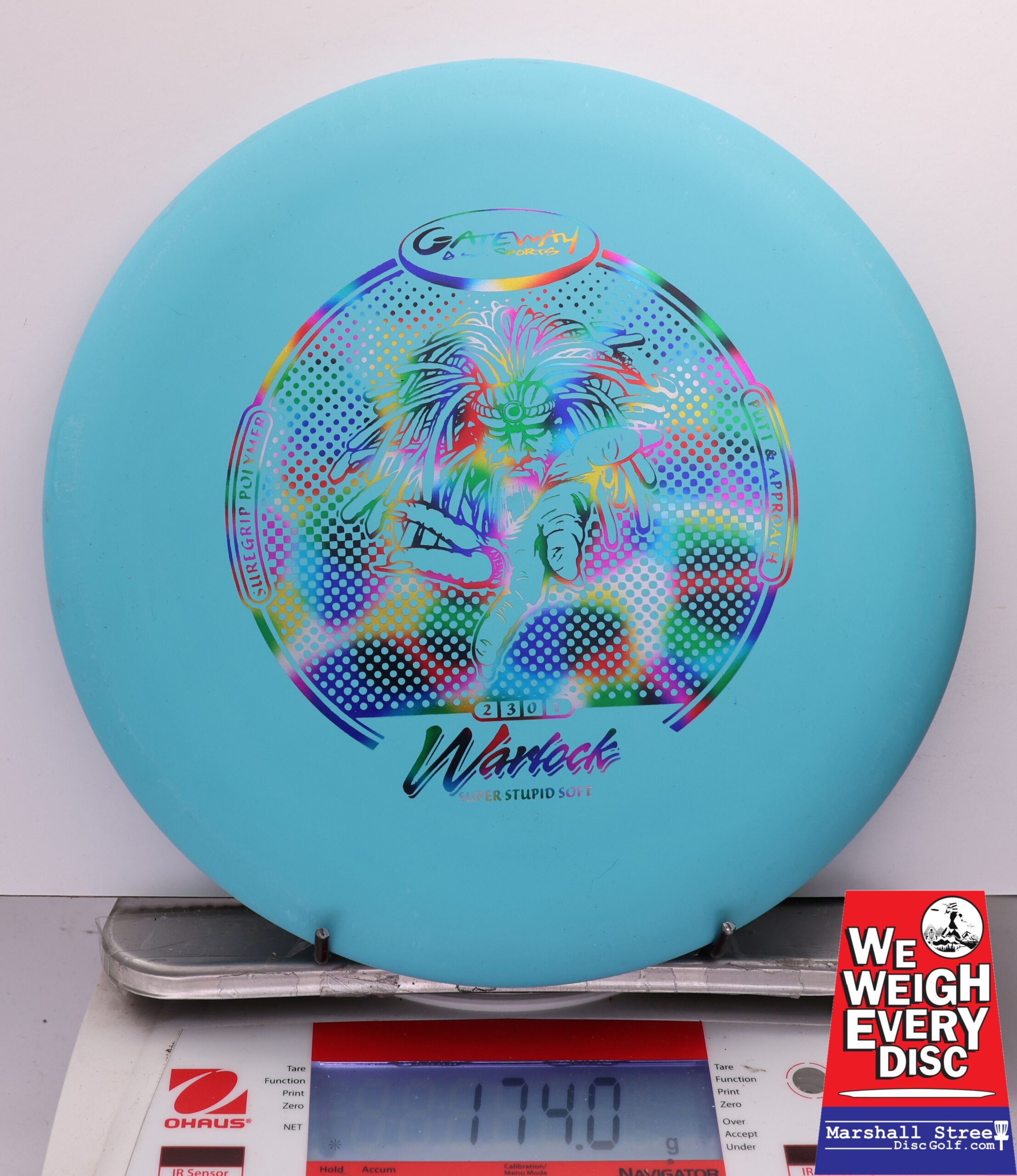 447712 Super Stupid Soft SureGrip Warlock - #321 Teal, 174