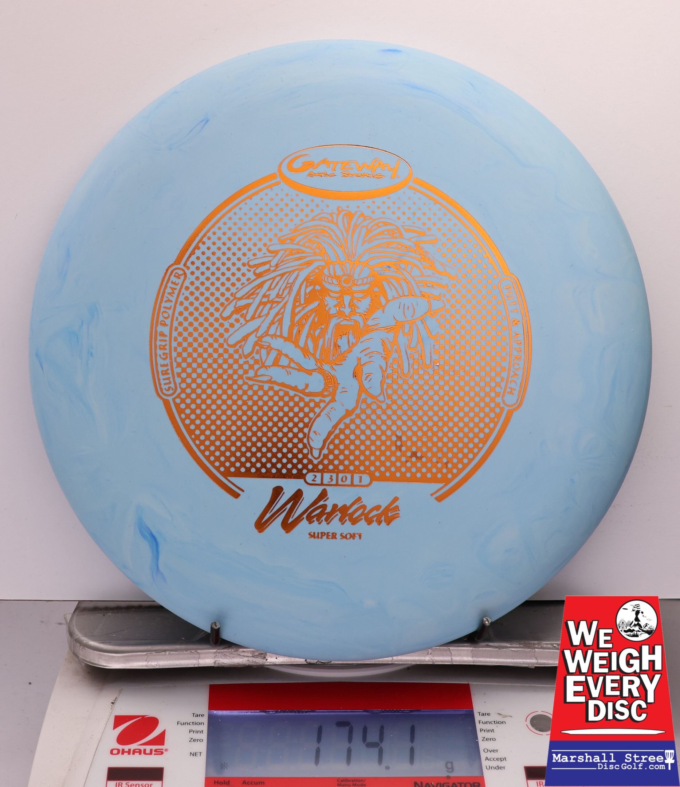 447718 Super Soft SureGrip Warlock - #317 LtBlue, 174