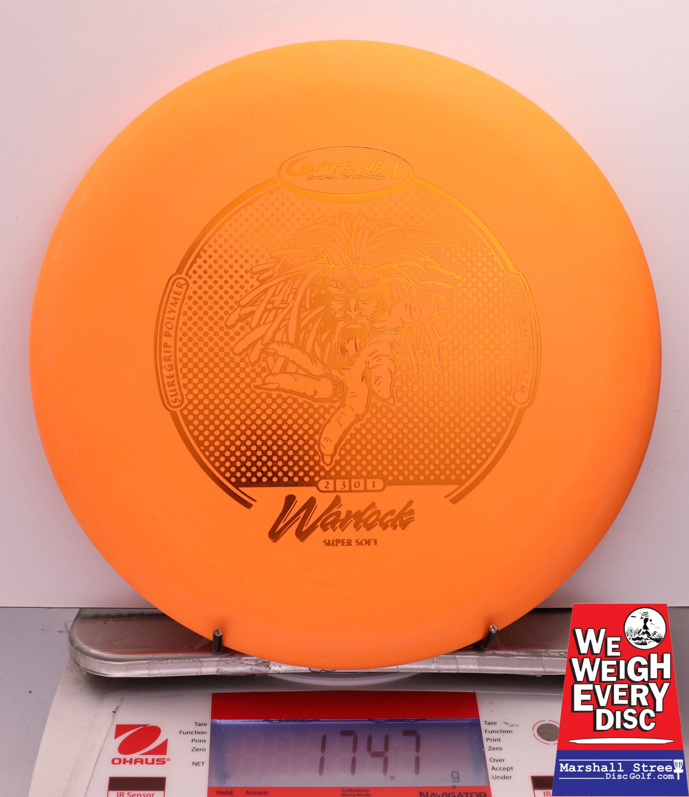 447720 Super Soft SureGrip Warlock - #319 Orange, 175