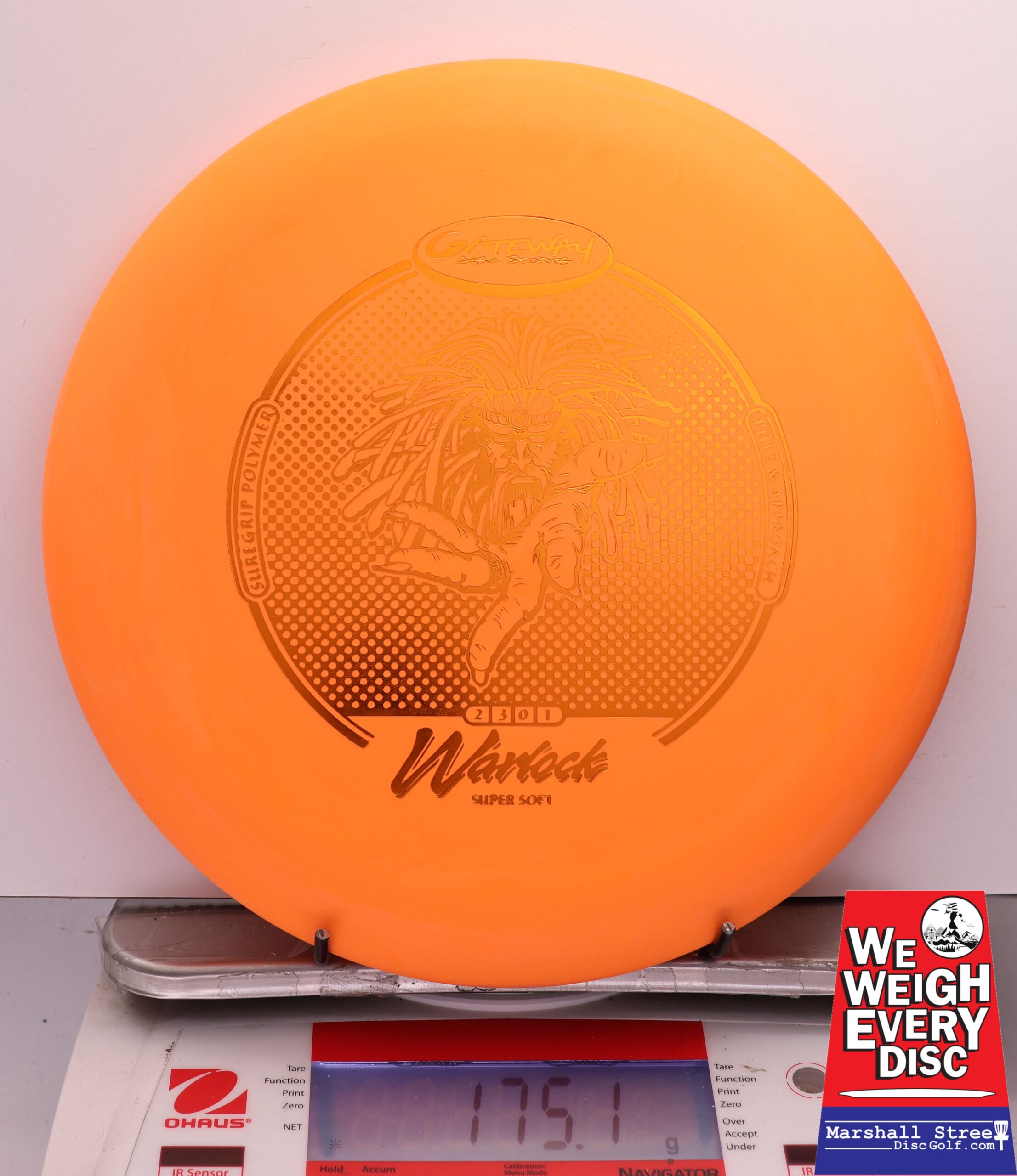 447721 Super Soft SureGrip Warlock - #320 Orange, 175