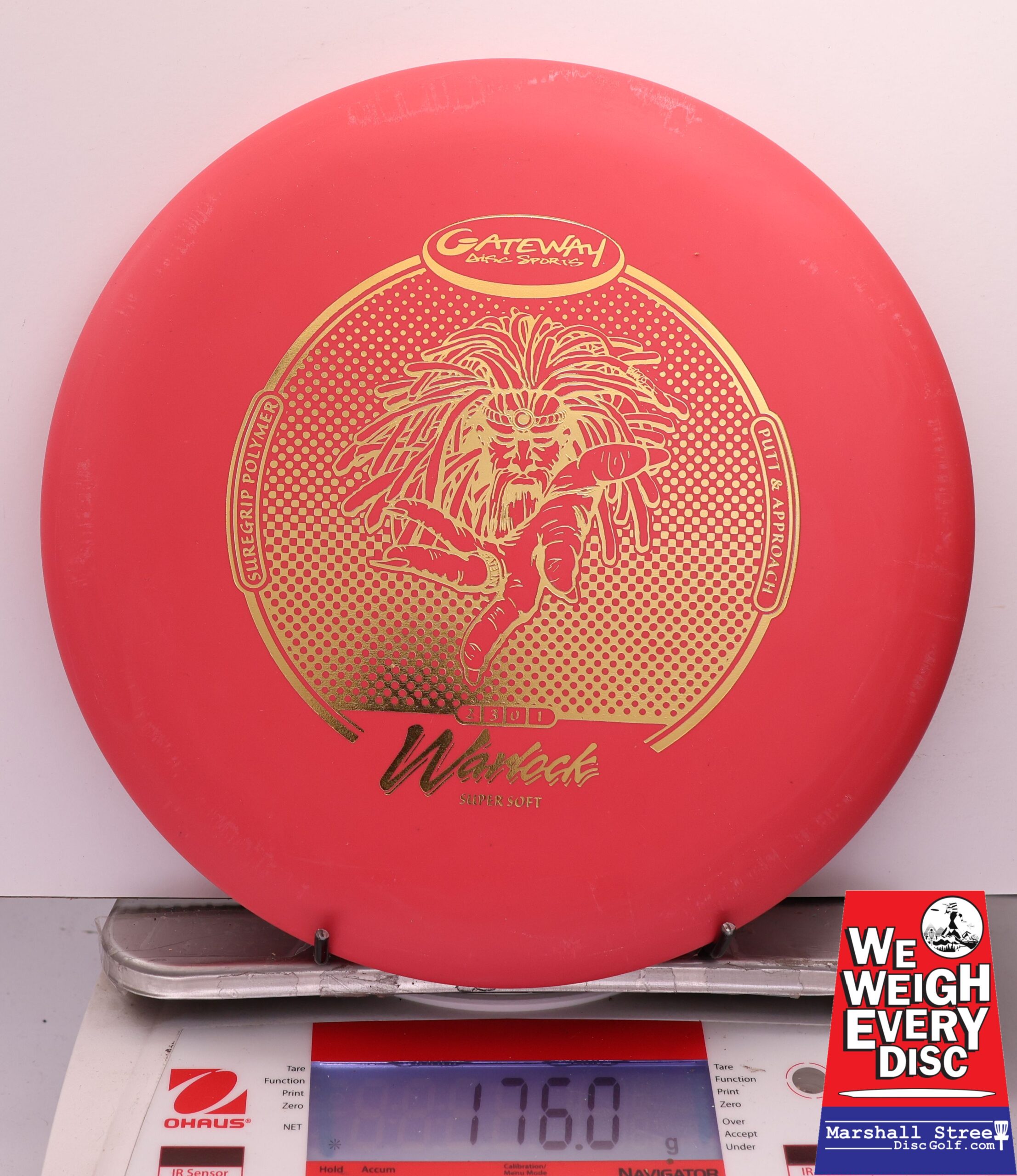 447722 Super Soft SureGrip Warlock - #321 Red, 176