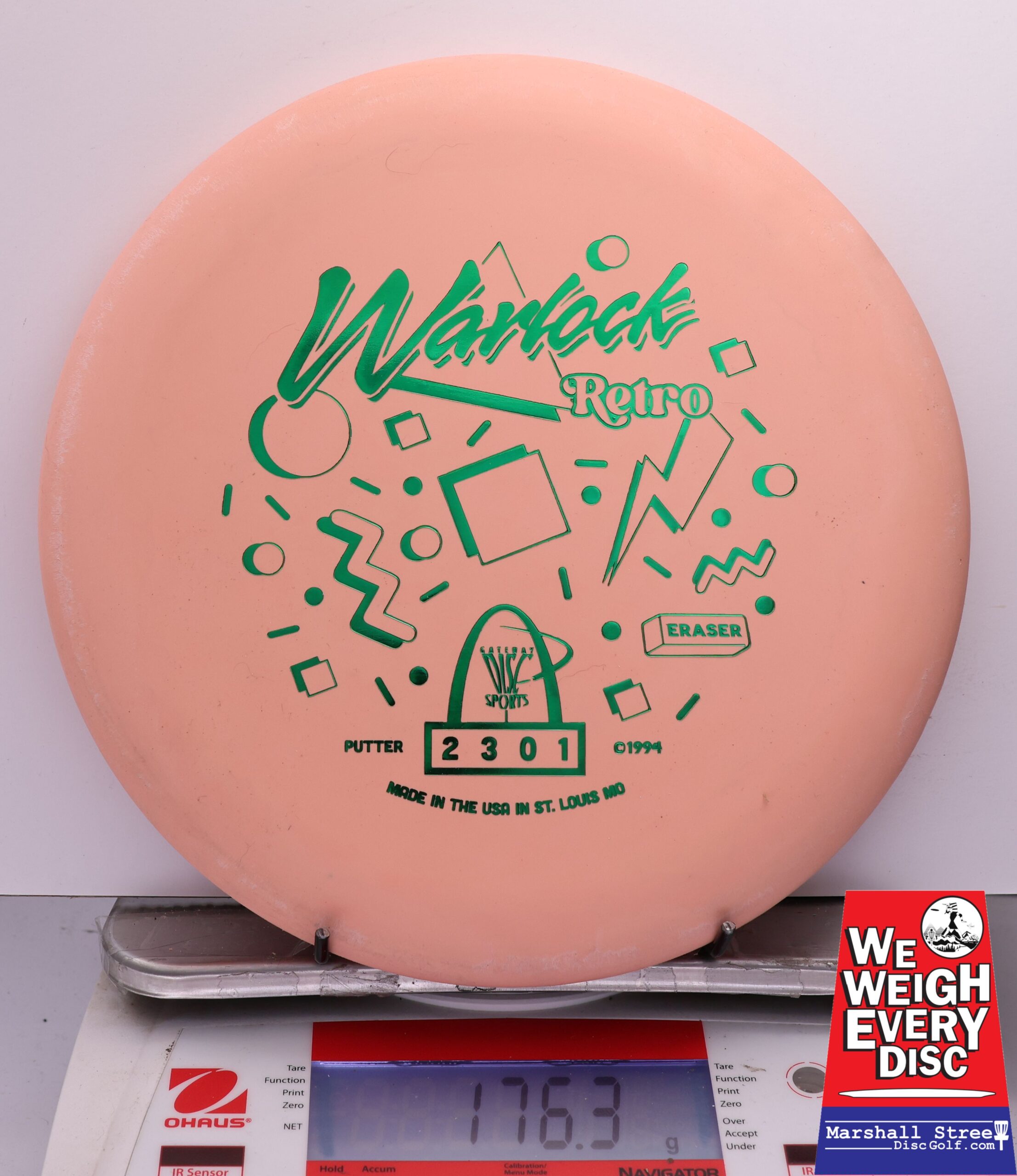 447747 Eraser Retro Warlock - #321 SSS Orange, 176