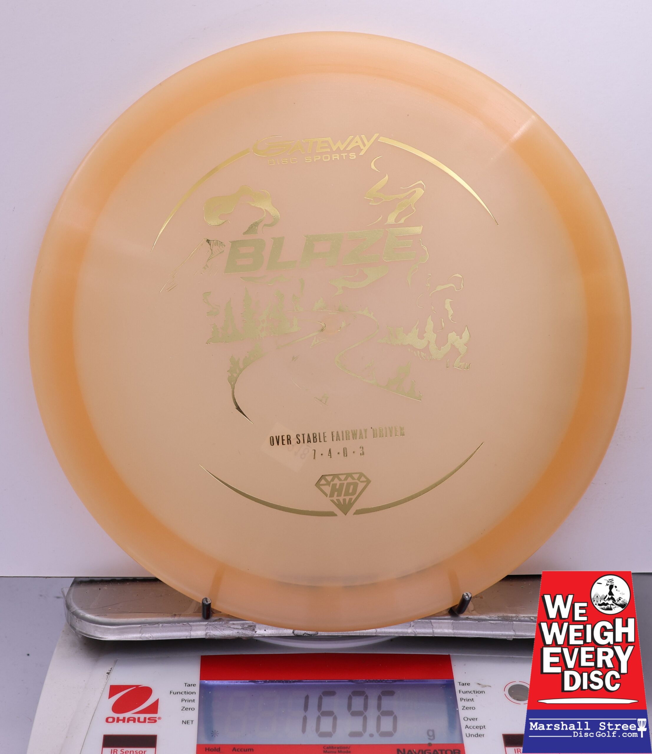 447892 Hyper Diamond Blaze - #318 LtOrange, 170